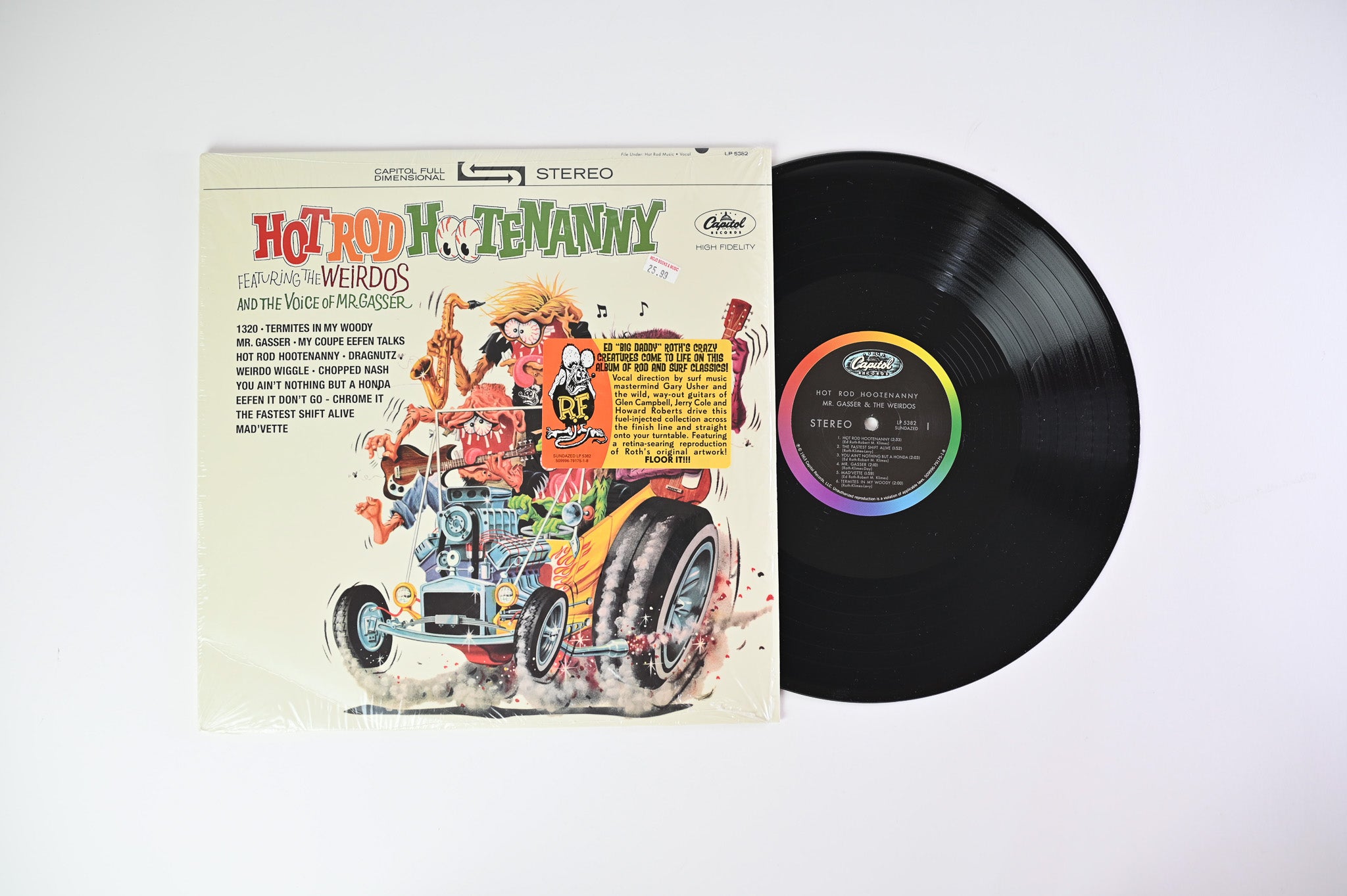 Mr. Gasser & The Weirdos - Hot Rod Hootenanny on Capitol Sundazed Reissue