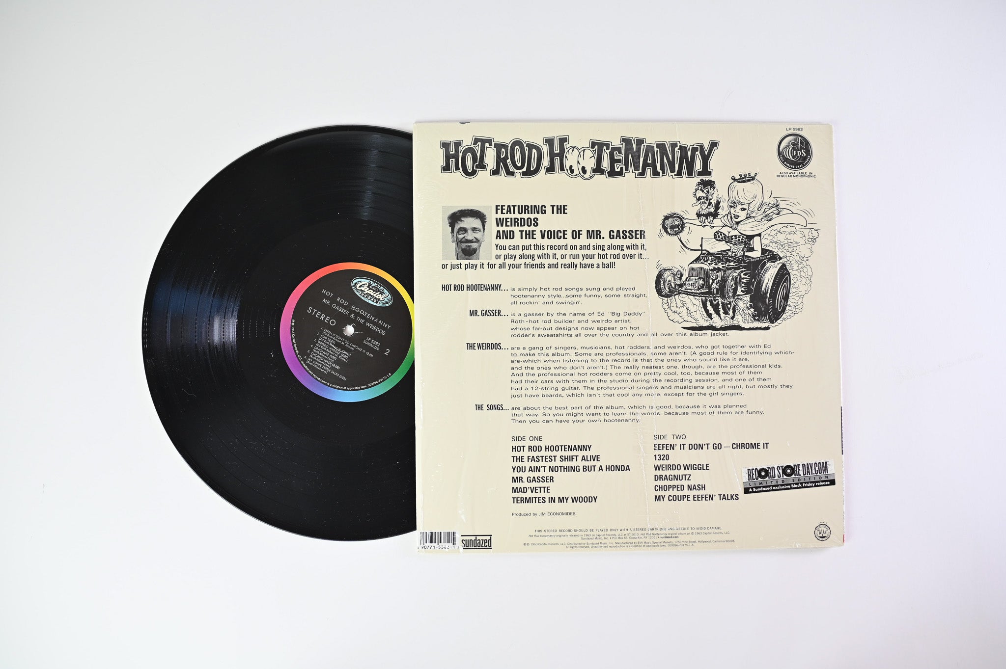 Mr. Gasser & The Weirdos - Hot Rod Hootenanny on Capitol Sundazed Reissue