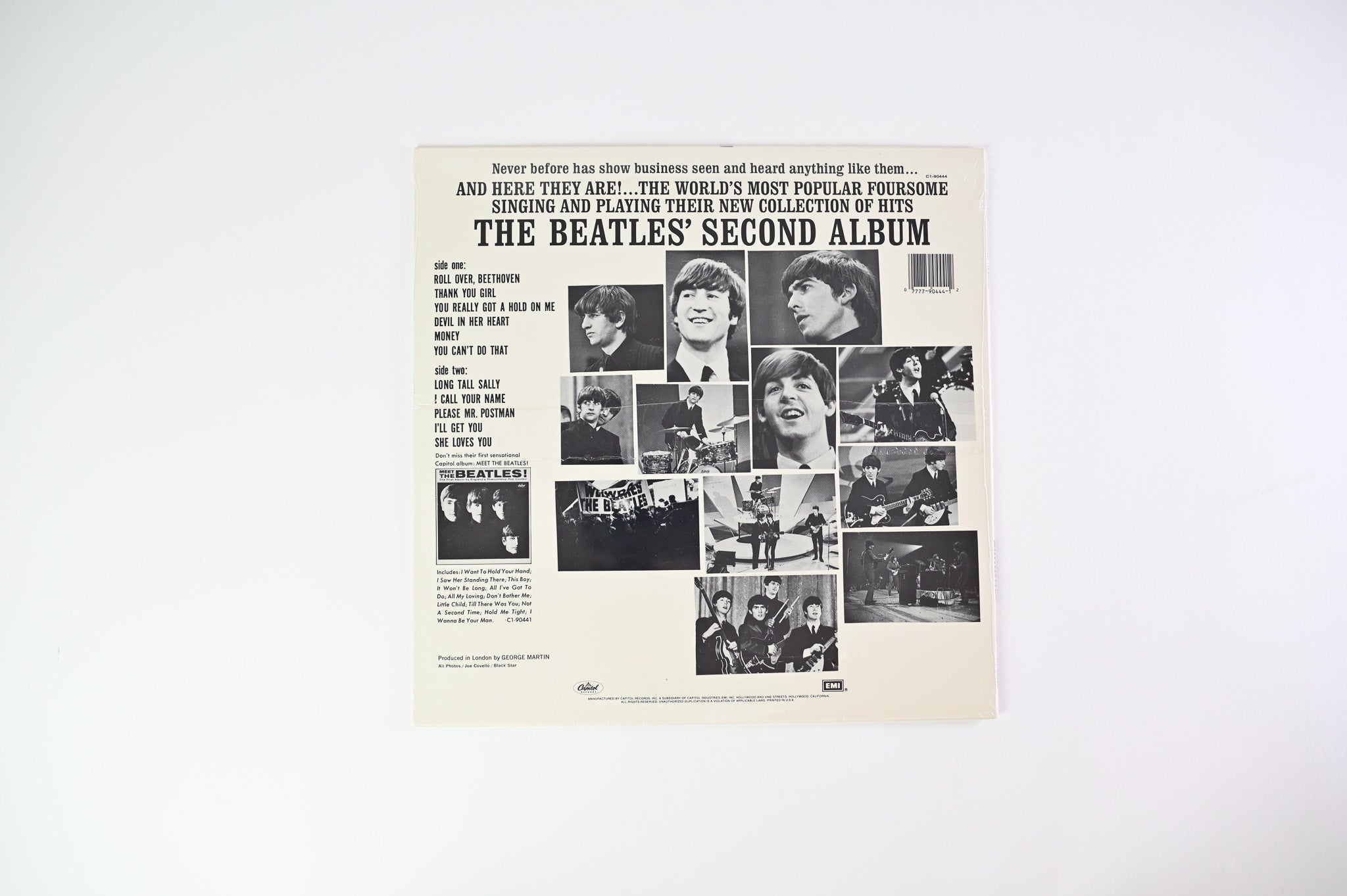 The Beatles - The Beatles' Second Album on Capitol 1988 Purple Label Pressing Sealed