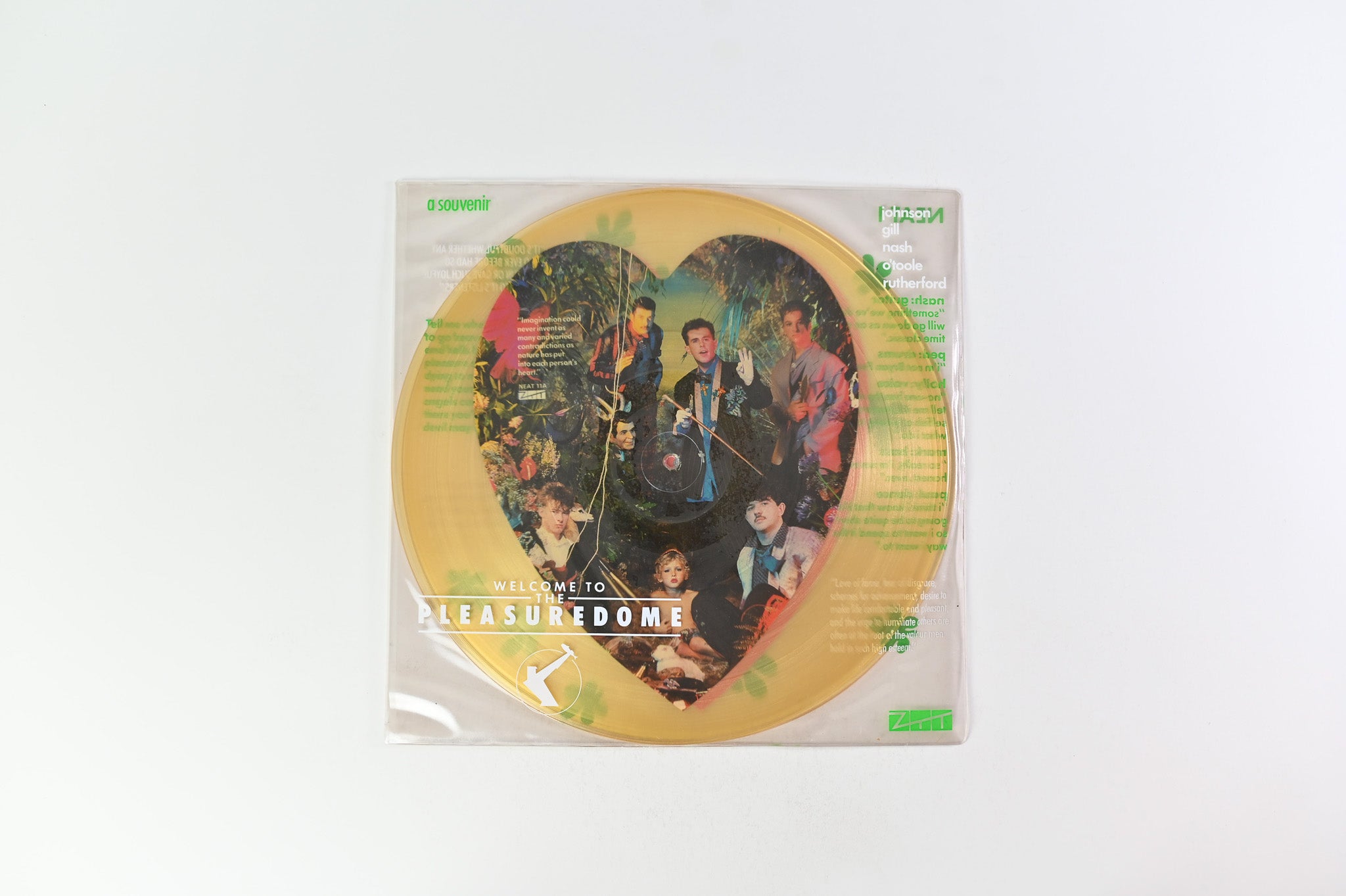 Frankie Goes To Hollywood - Welcome To The Pleasuredome on ZTT - Picture Disc