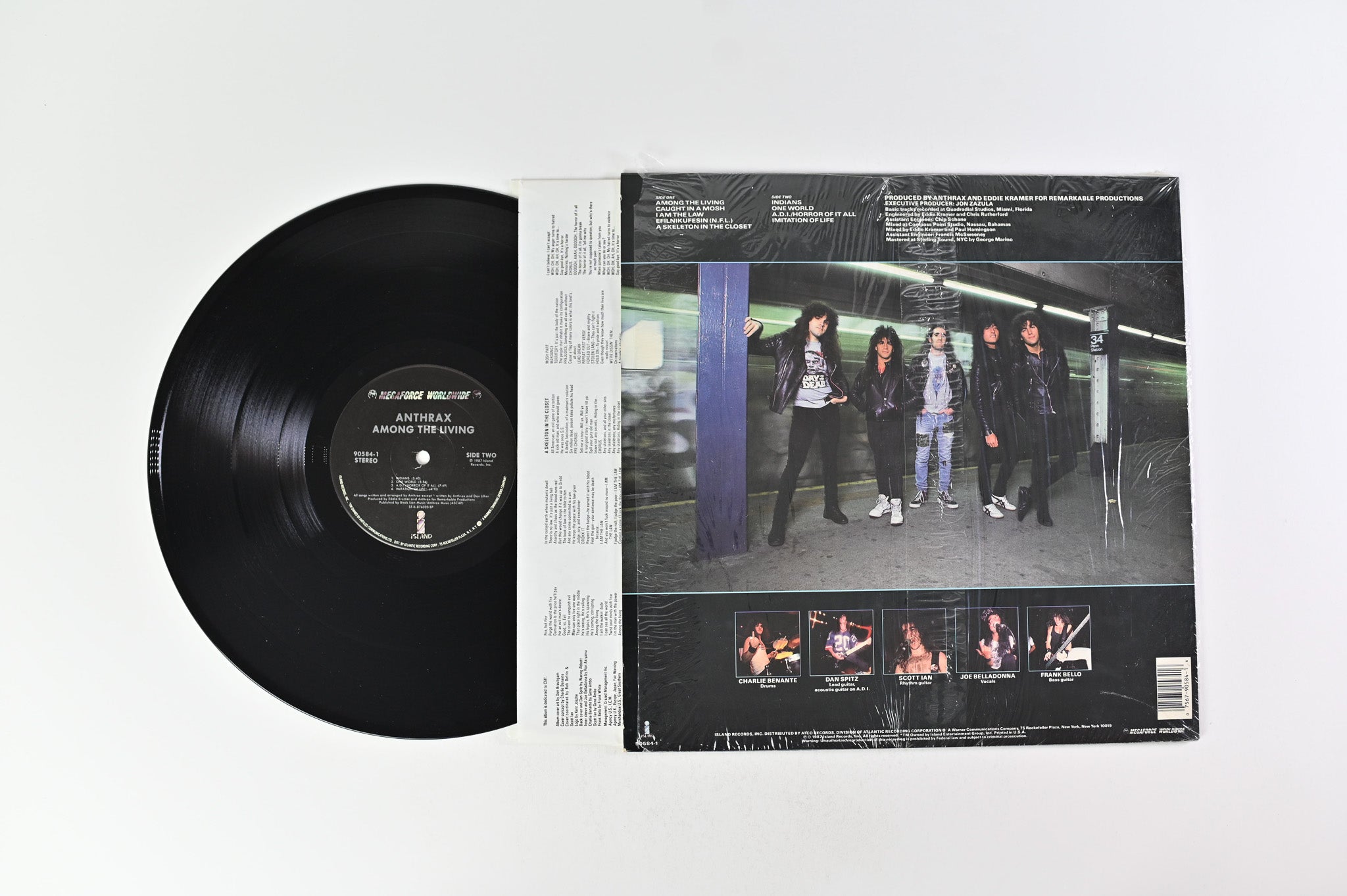 Anthrax - Among The Living on Megaforce Worldwide