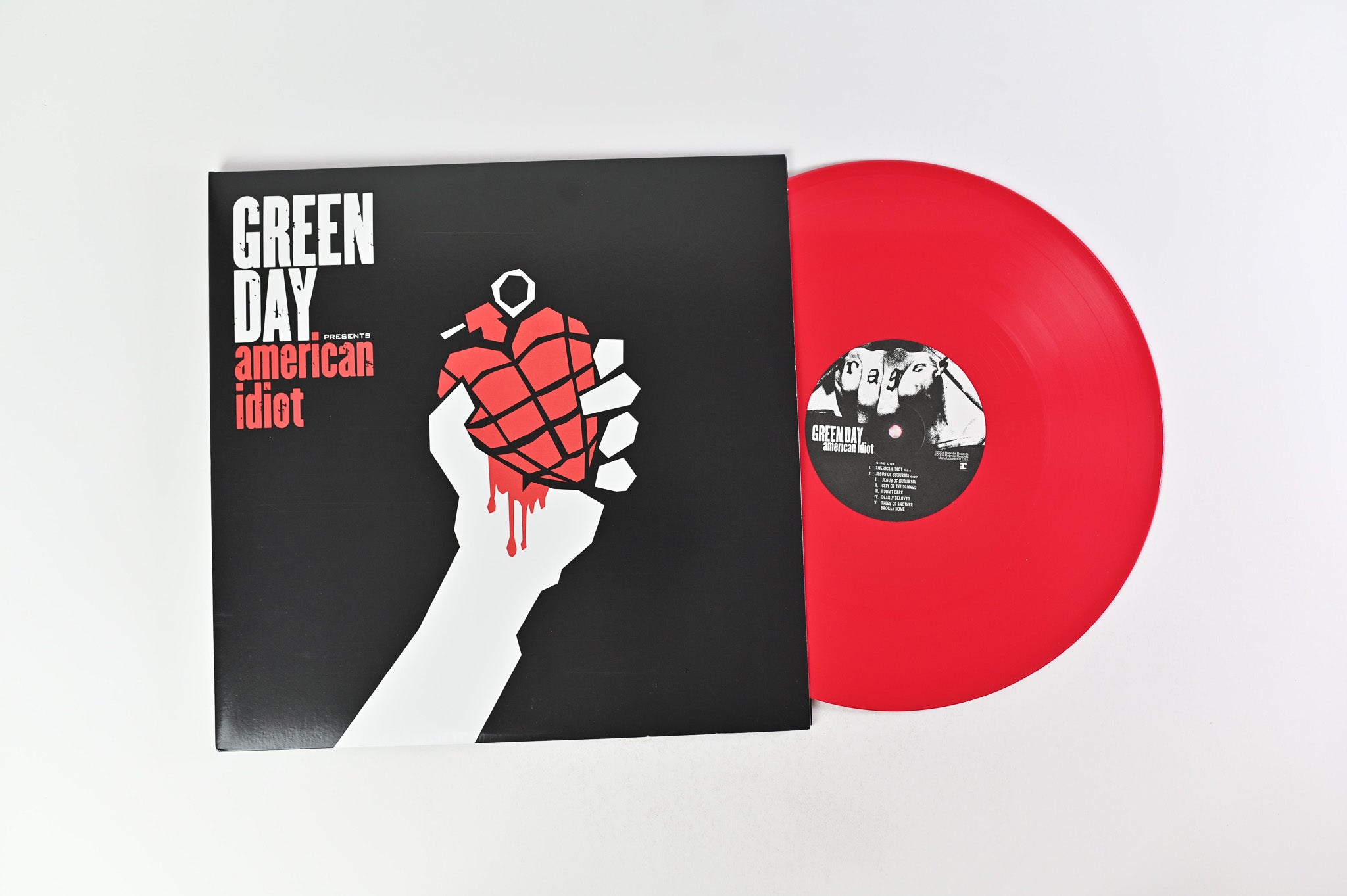 Green Day - American Idiot on Reprise Records - Red Vinyl
