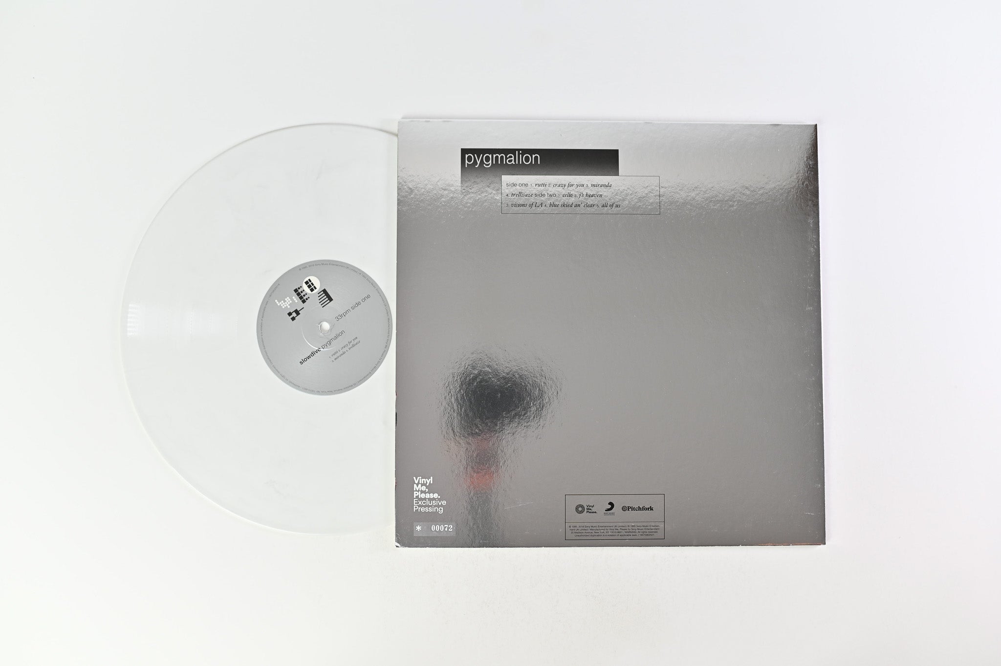 Slowdive - Pygmalion on Sony Music Commercial Music Group / Vinyl Me, Please - White Vinyl