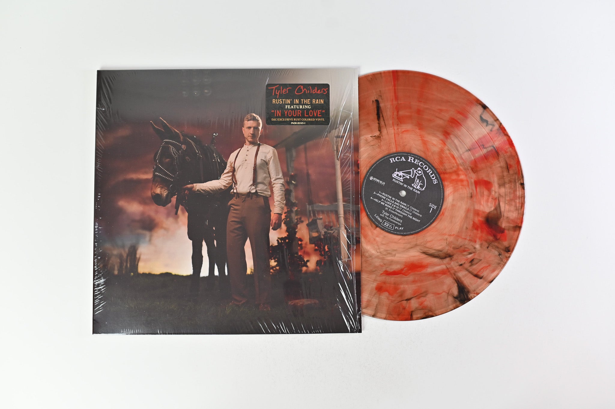 Tyler Childers - Rustin' In The Rain on RCA - Rust Colored Vinyl