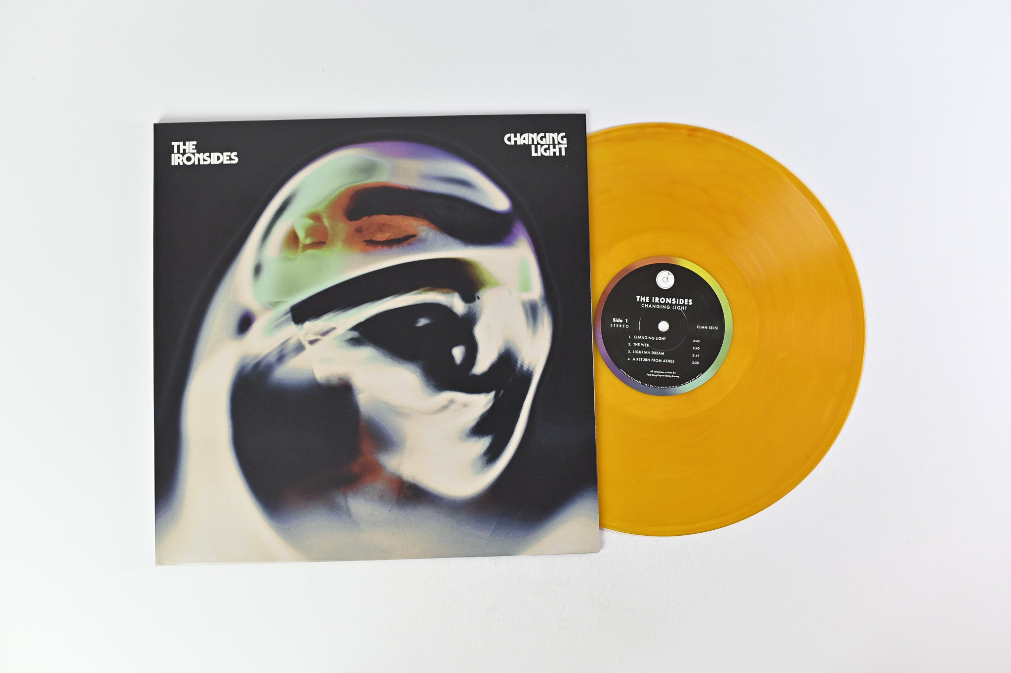 The Ironsides - Changing Light on Colemine Records - Caramel Swirl Colored Vinyl