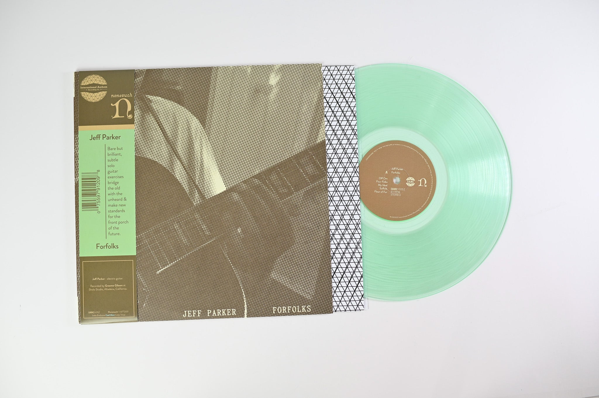 Jeff Parker - Forfolks on International Anthem Recording Company - Mint Vinyl