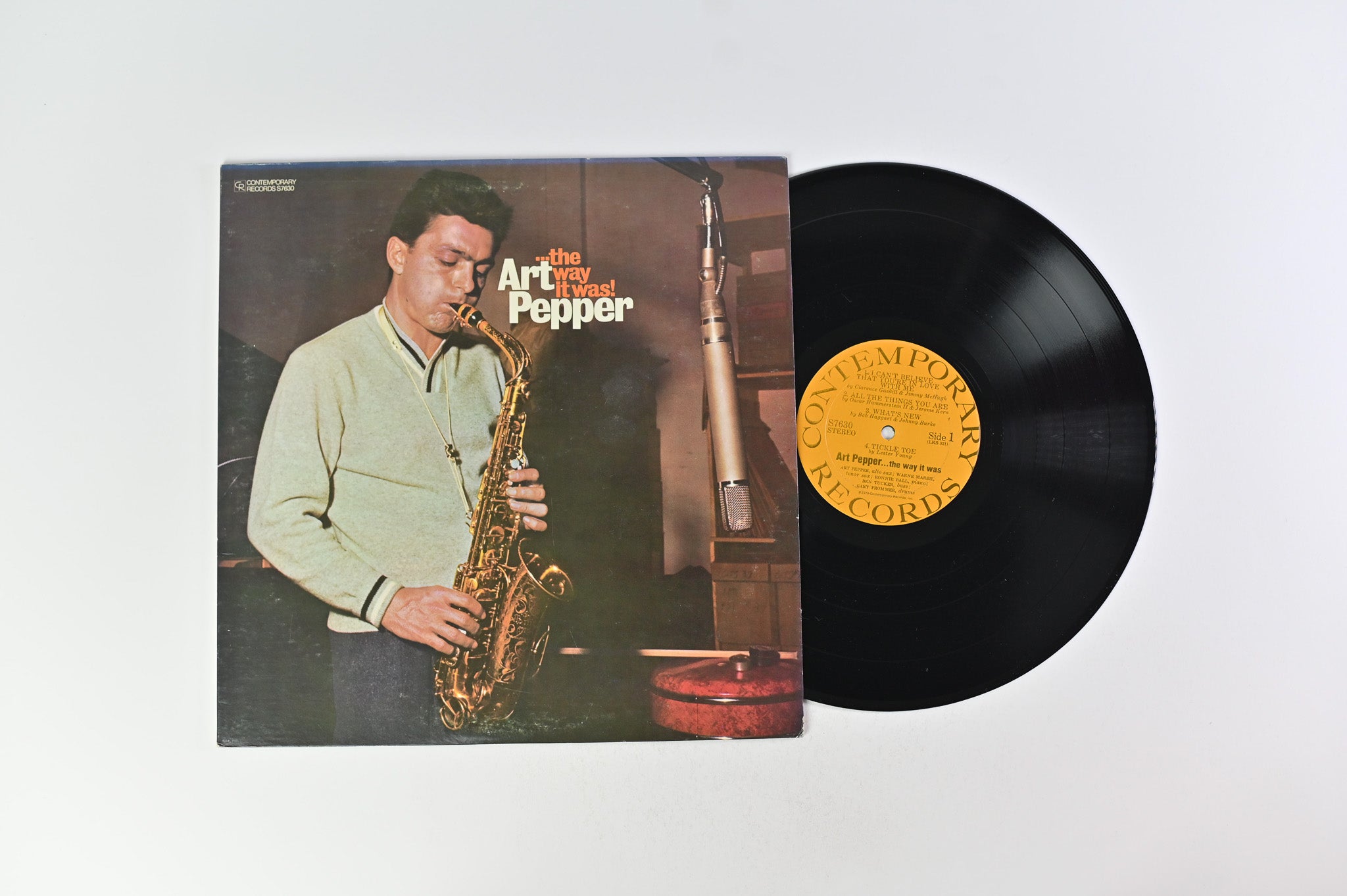 Art Pepper - ...The Way It Was! on Contemporary Records