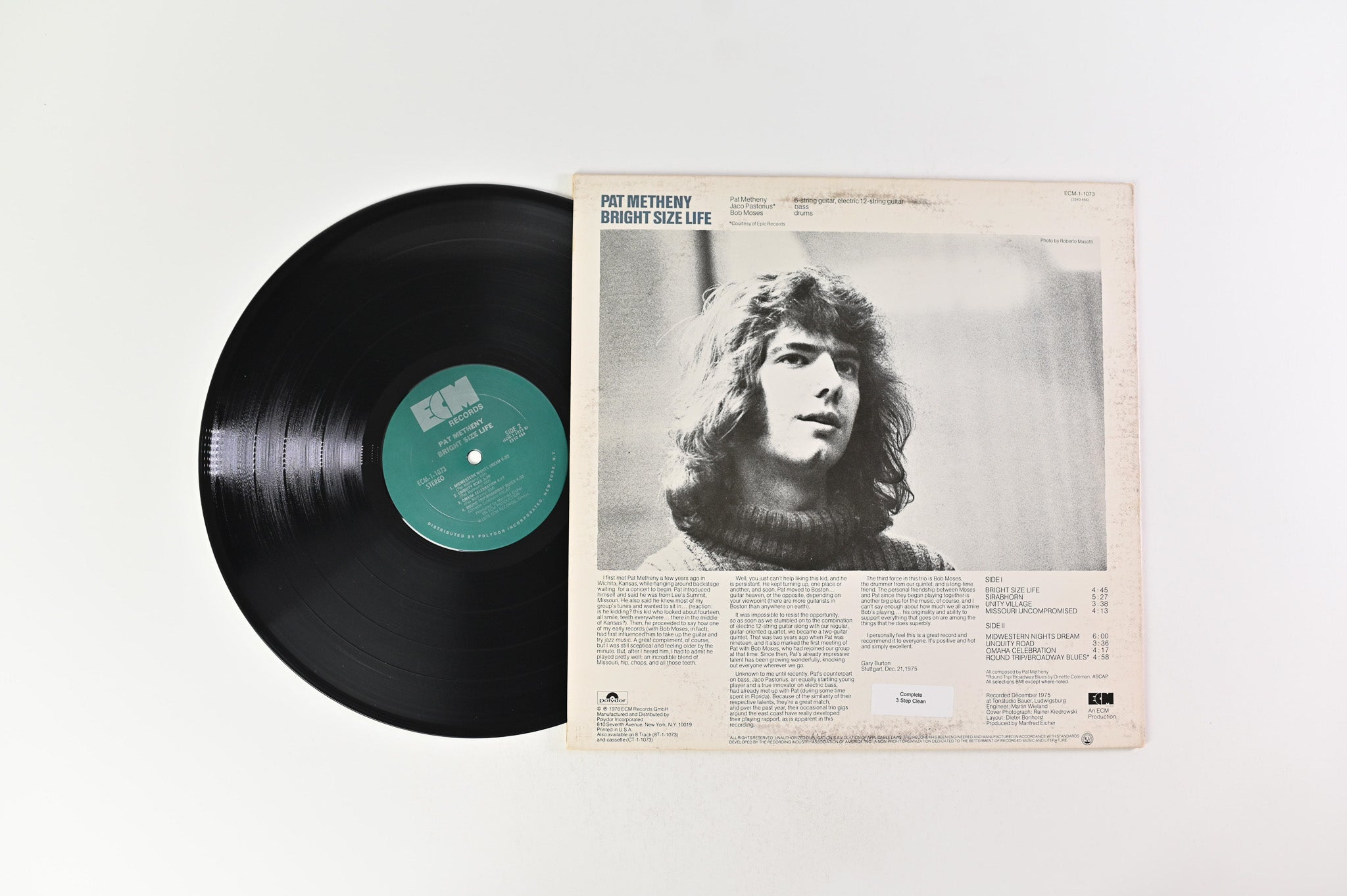 Pat Metheny - Bright Size Life on ECM Records