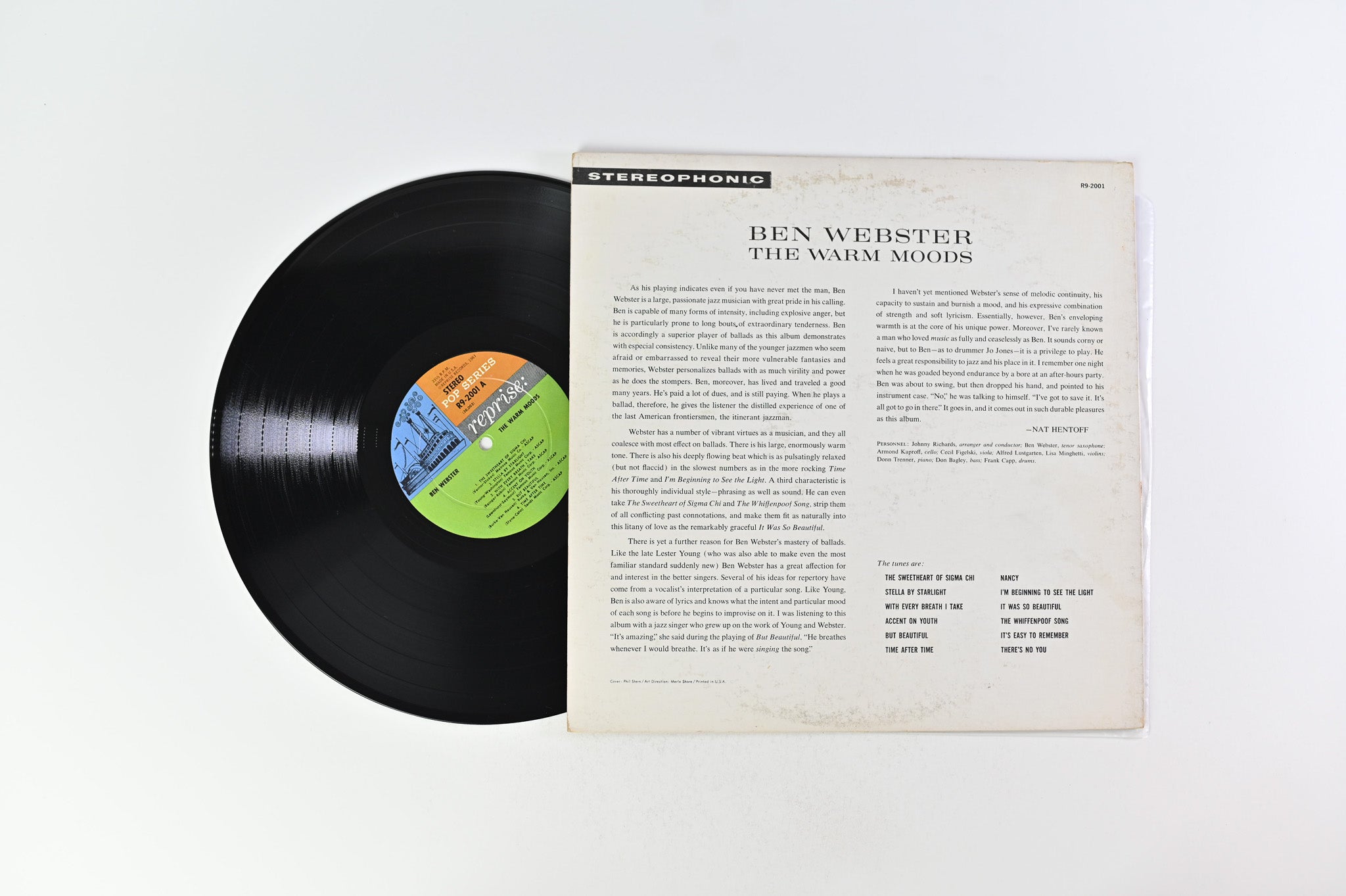 Ben Webster - The Warm Moods on Reprise Records