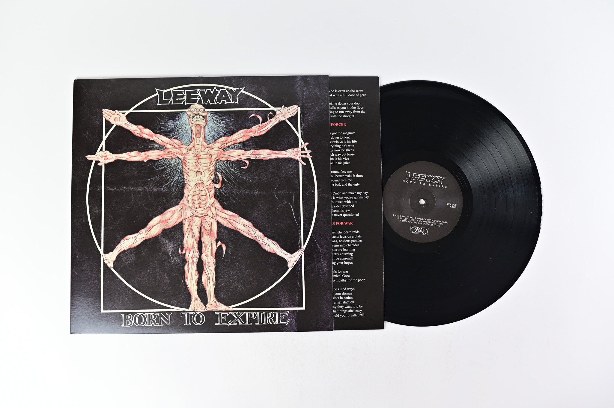 Leeway - Born To Expire on Reality Records Reissue