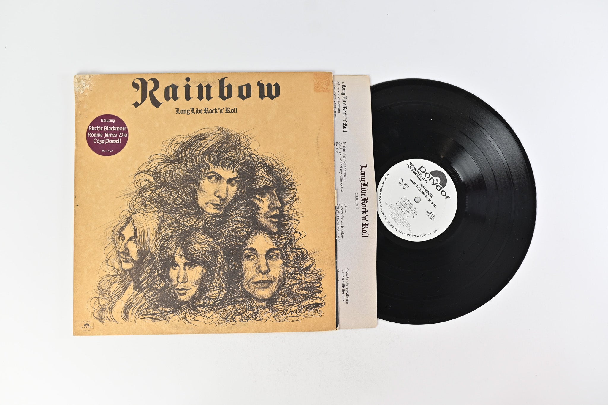 Rainbow - Long Live Rock 'N' Roll on Polydor Promo
