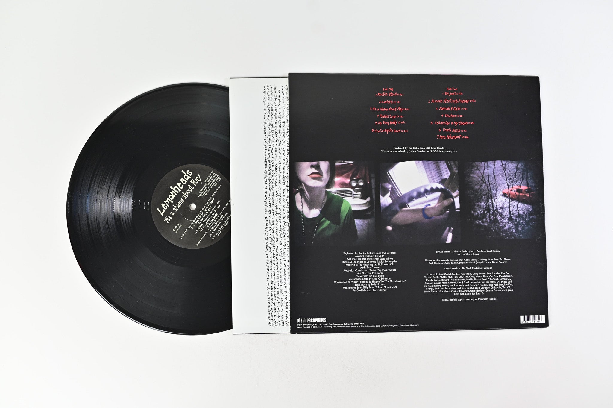 The Lemonheads - It's A Shame About Ray on Plain Recordings 180 Gram Reossie