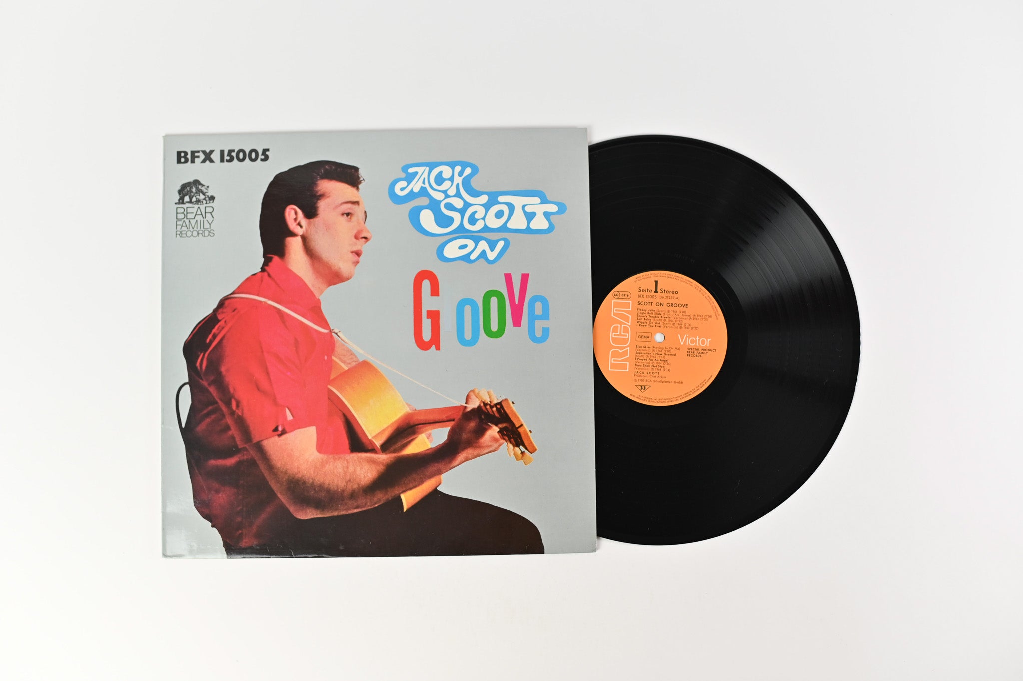 Jack Scott - Jack Scott On Groove on Bear Family Records