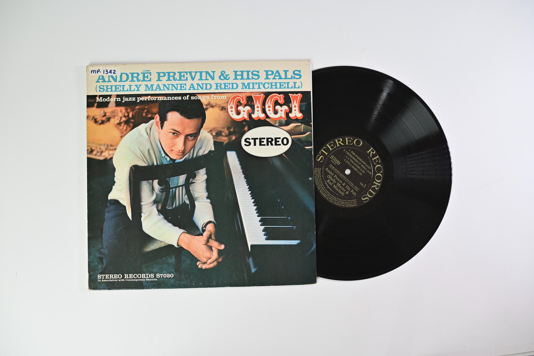André Previn & His Pals - Modern Jazz Performances Of Songs From Gigi on Stereo Records