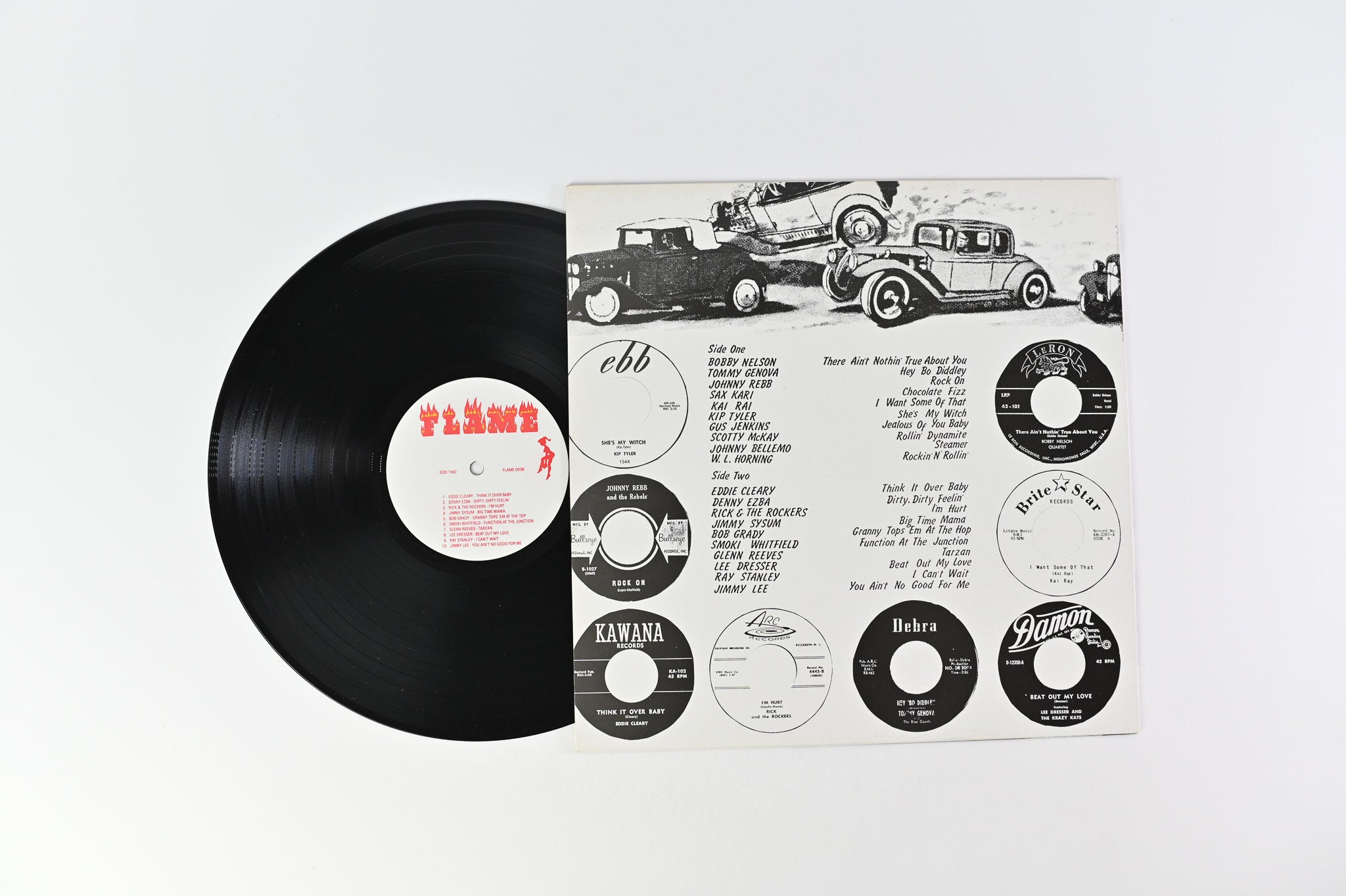 Various - Desperate Rock 'N' Roll Vol. 3 on Flame Records