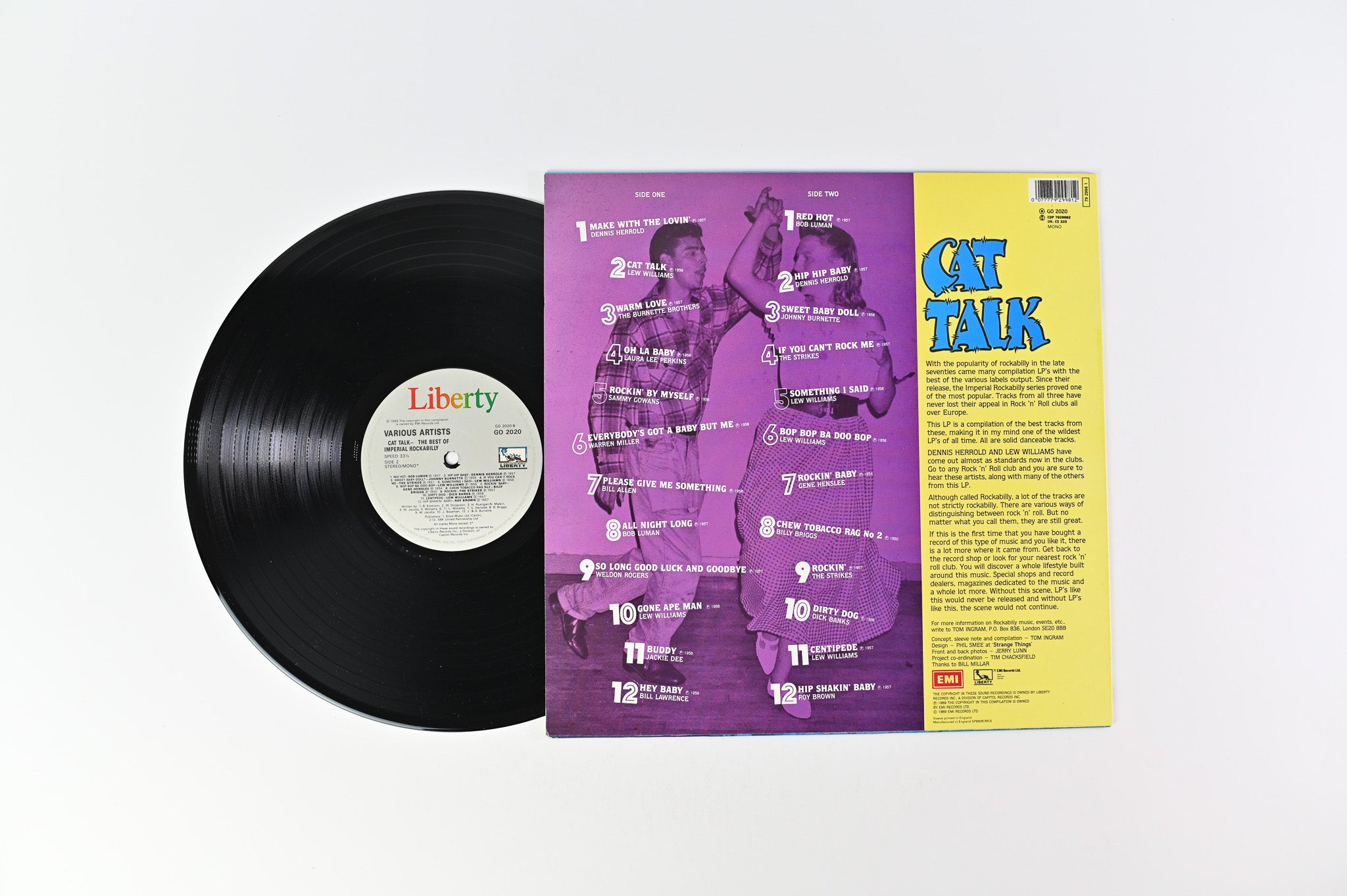 Various - Cat Talk - The Best Of Imperial Rockabilly on Liberty Records