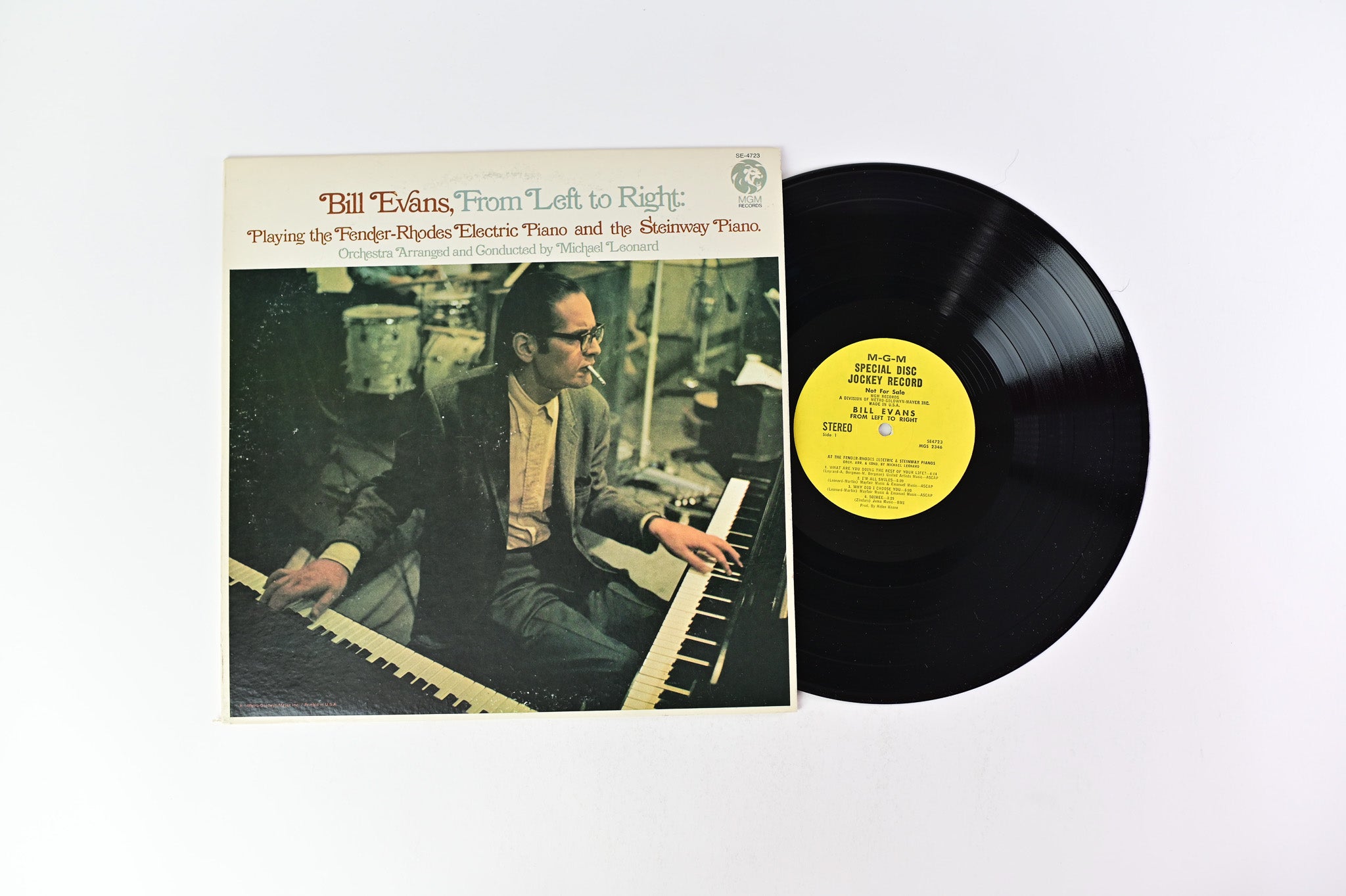 Bill Evans - From Left To Right on MGM Stereo Promo