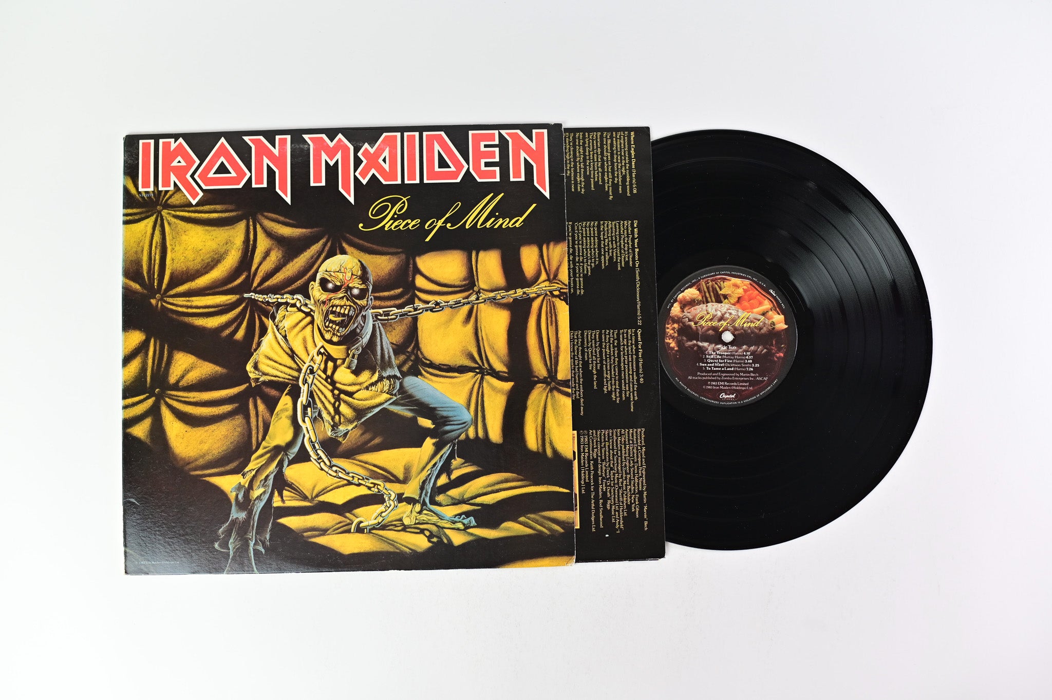 Iron Maiden - Piece Of Mind on Capitol