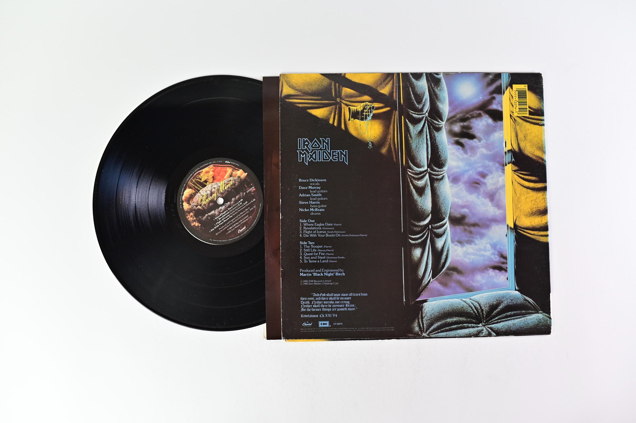 Iron Maiden - Piece Of Mind on Capitol