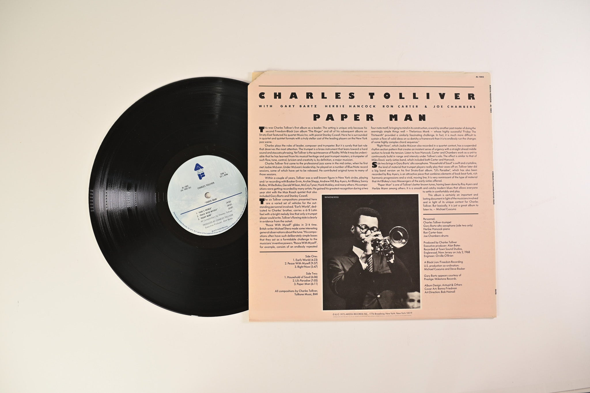 Charles Tolliver - Paper Man on Arista