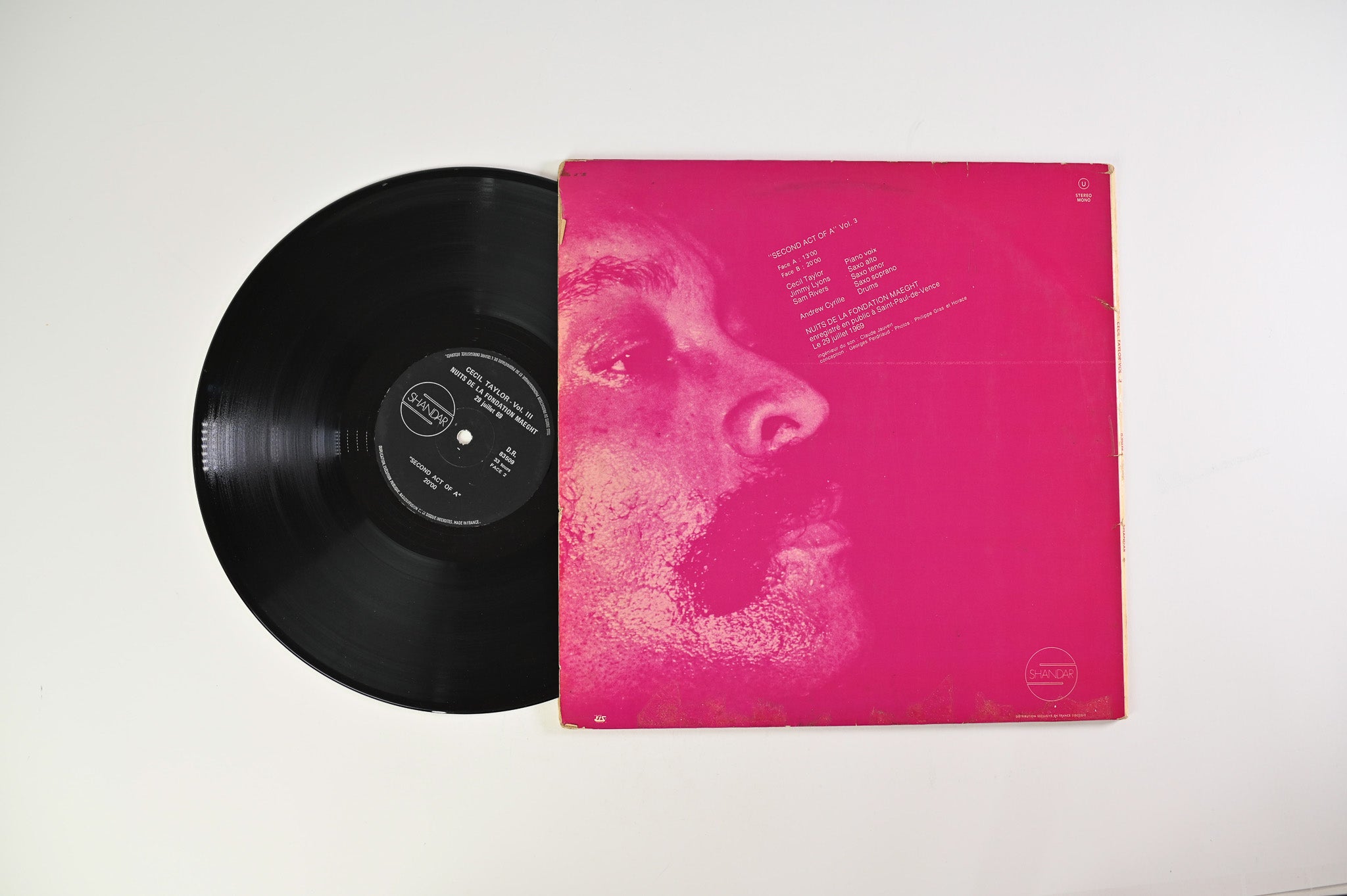 Cecil Taylor - Nuits De La Fondation Maeght Vol. 3 on Shandar