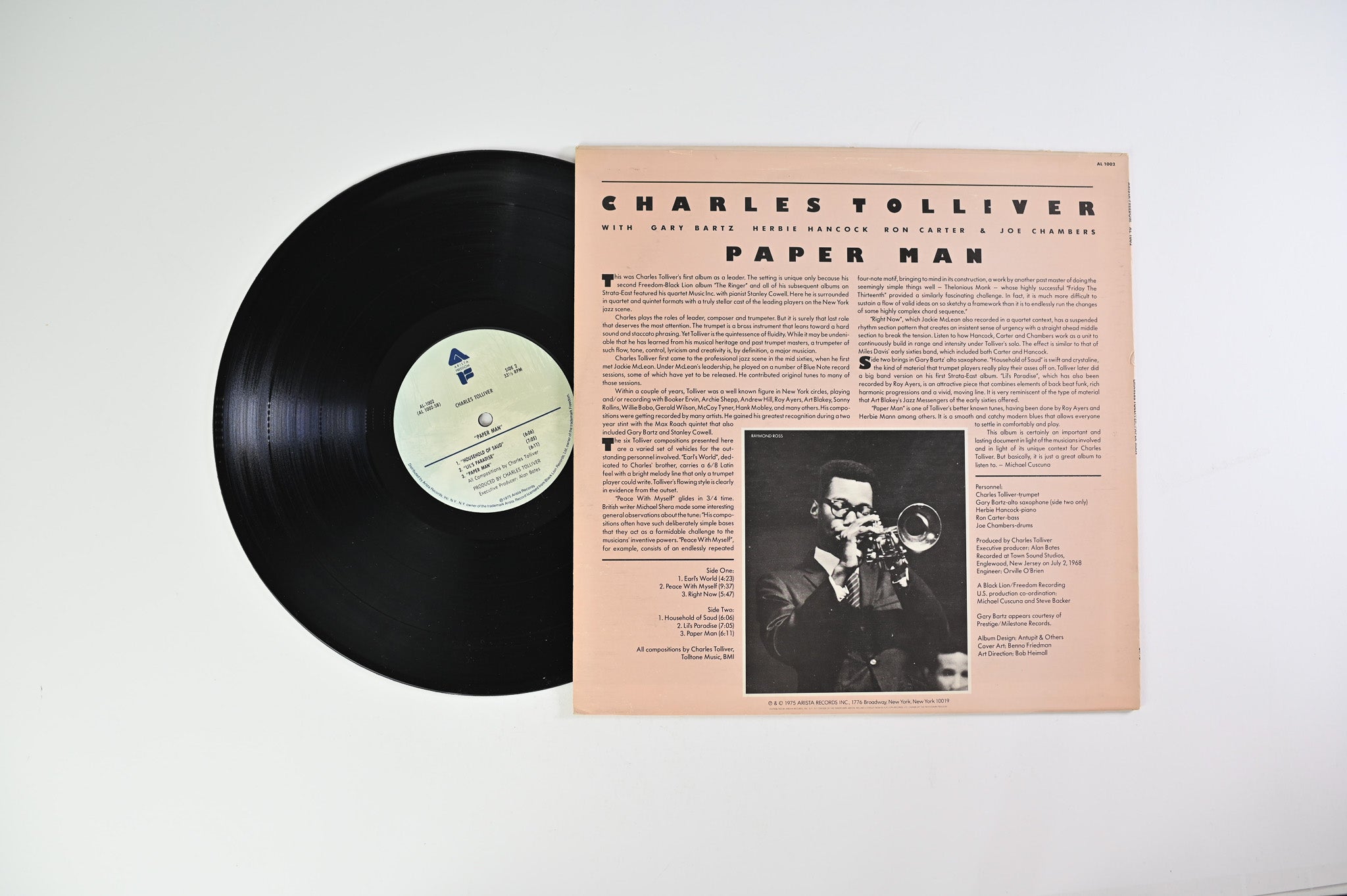 Charles Tolliver - Paper Man on Arista