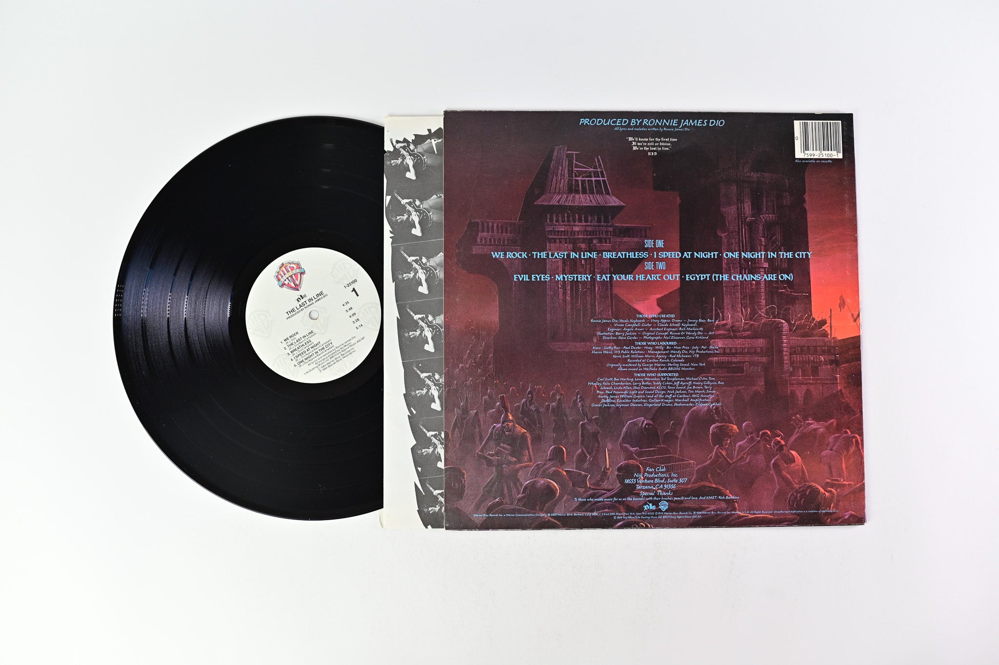 Dio - The Last In Line on Warner Bros