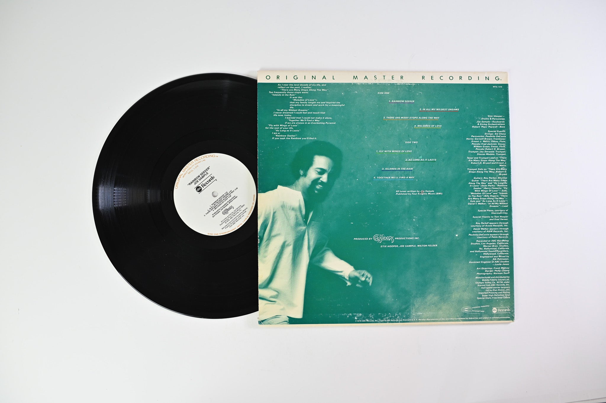 Joe Sample - Rainbow Seeker on Mobile Fidelity Sound Lab