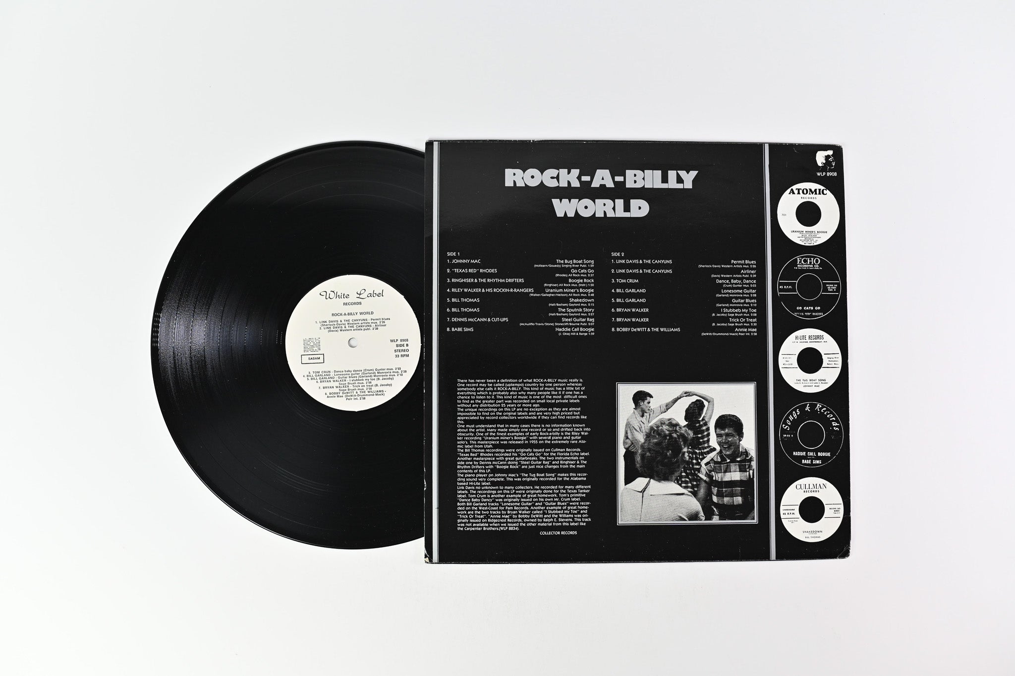 Various - Rock-A-Billy World on White Label Records