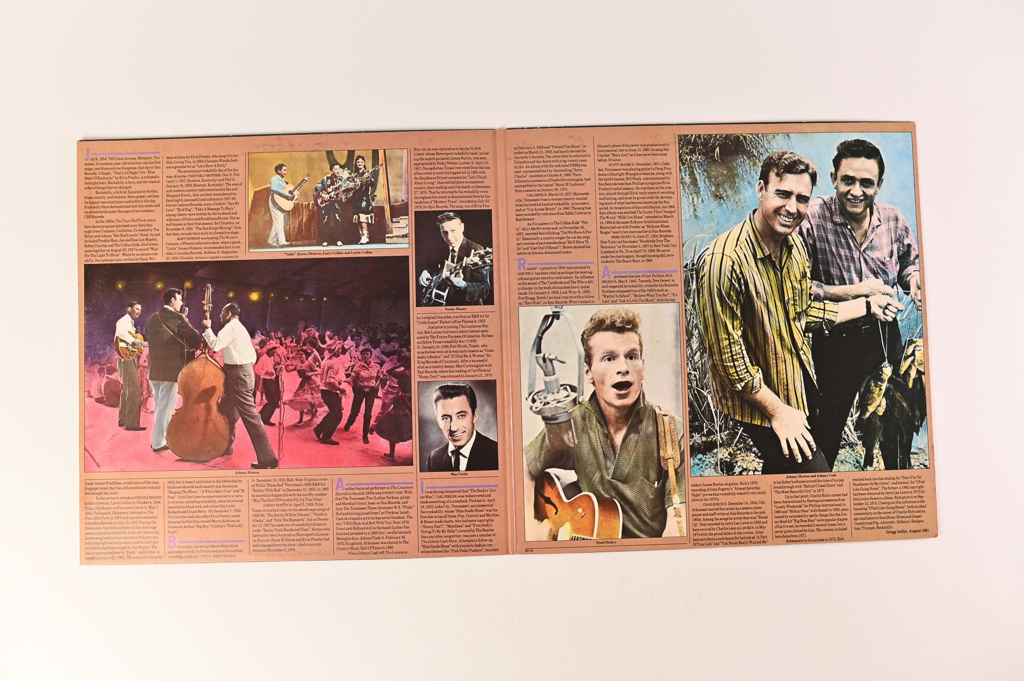 Various - Rockabilly Stars, Volume 1 on Epic Records