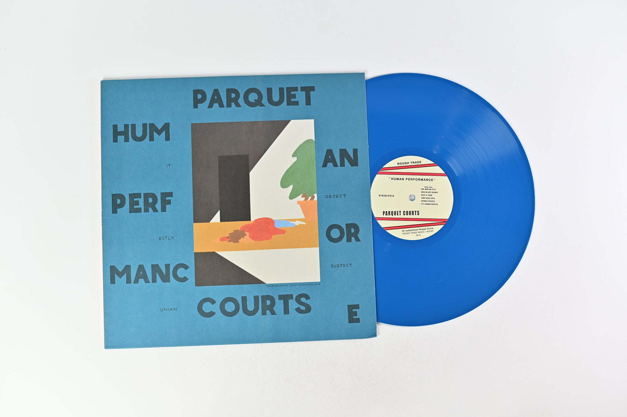 Parquet Courts - Human Performance on Rough Trade Ltd Blue Reissue