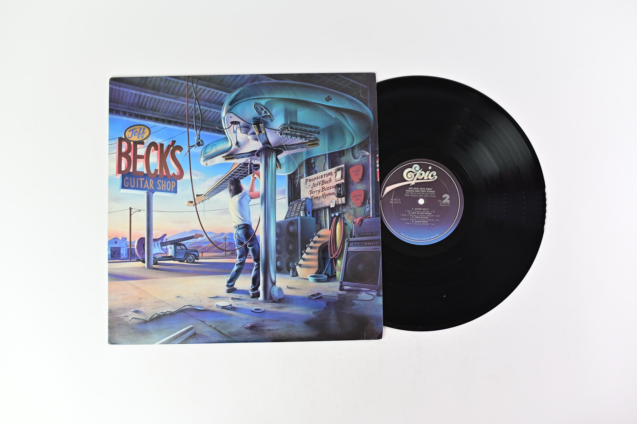 Jeff Beck - Jeff Beck's Guitar Shop on Epic