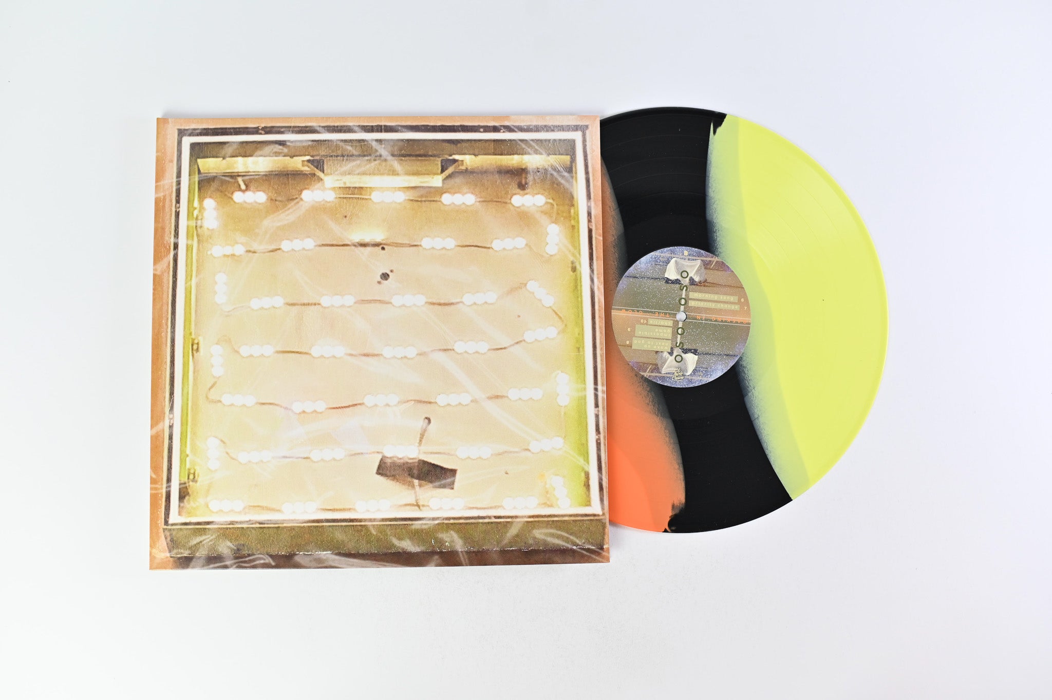 Oso Oso - Basking In The Glow on Triple Crown Yellow/Black/Orange Striped Reissue