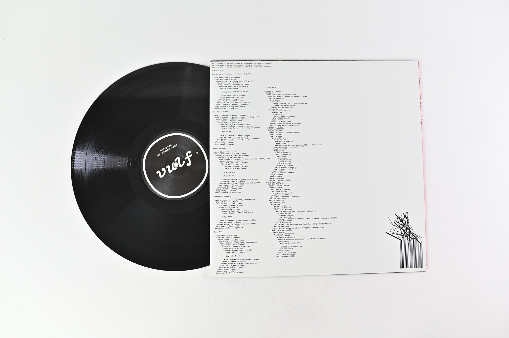 Vulfpeck - Mr Finish Line on Vulf Ltd Fan Pressing
