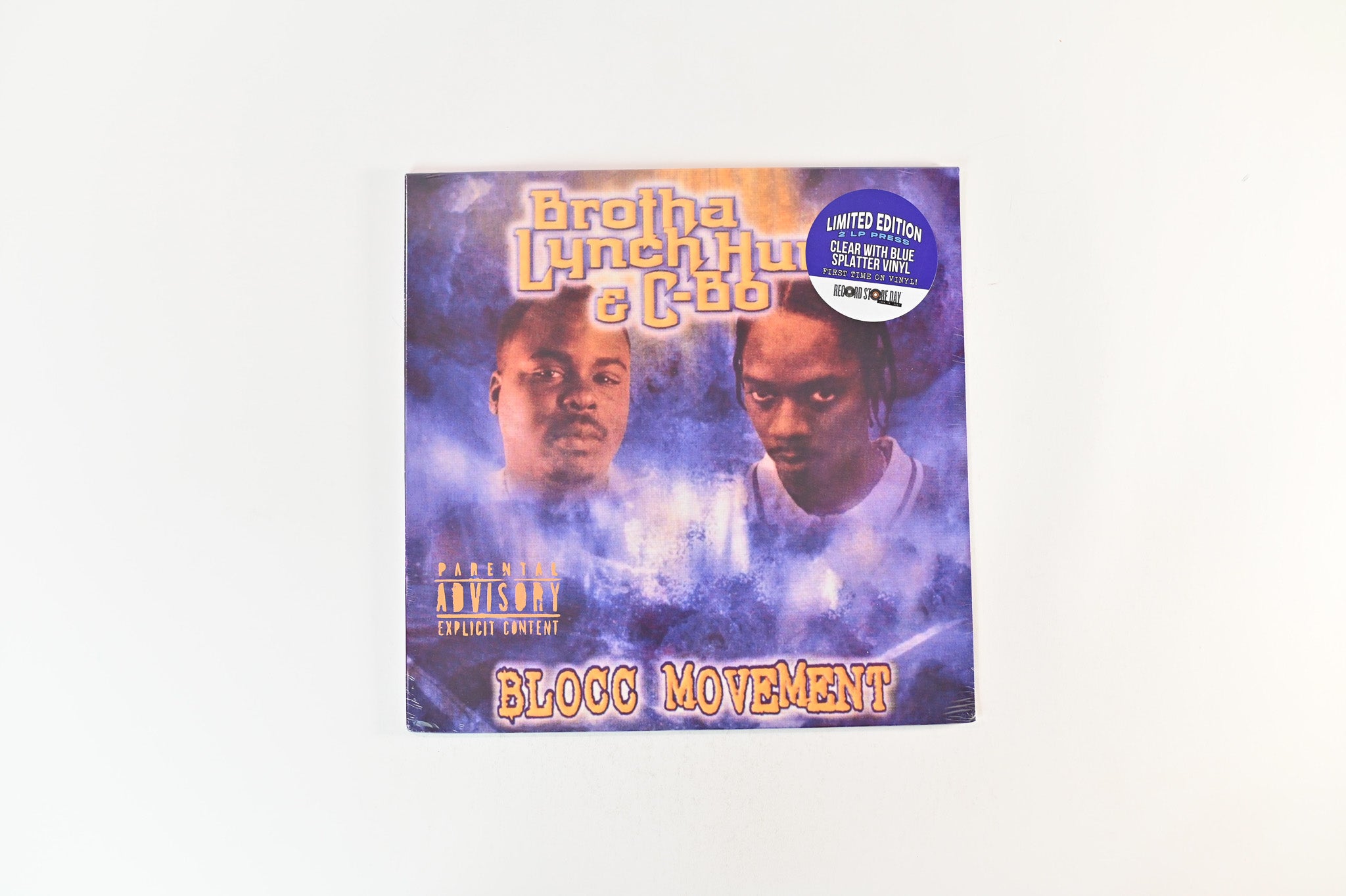 Brotha Lynch Hung - Blocc Movement on RBC RSD 2021 Ltd Clear With Blue Reissue Sealed