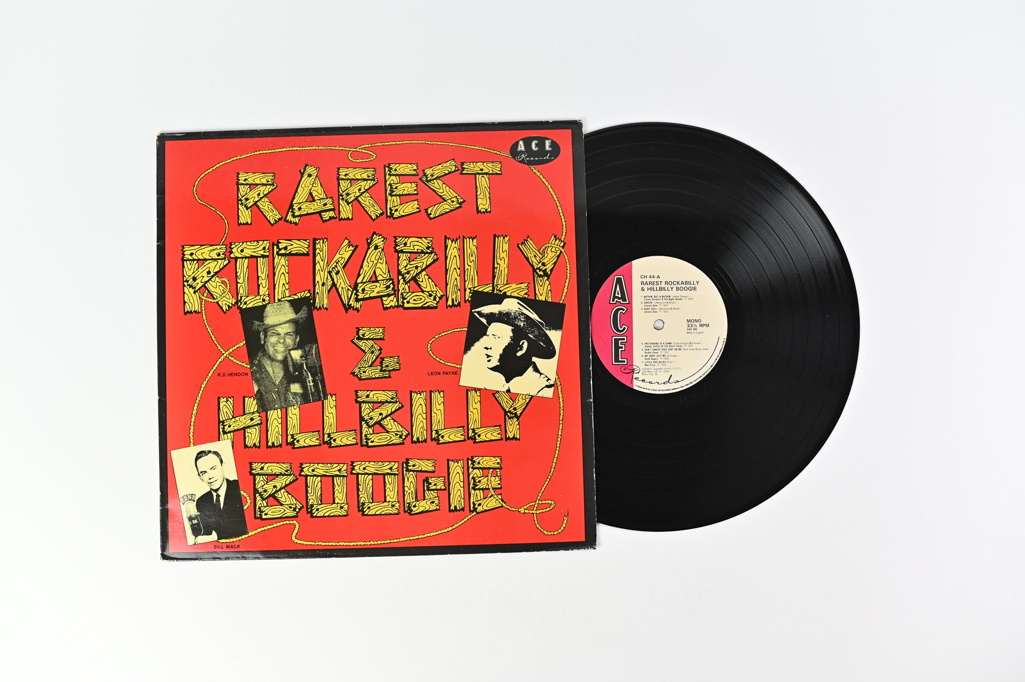 Various - Rarest Rockabilly And Hillbilly Boogie on Ace Records
