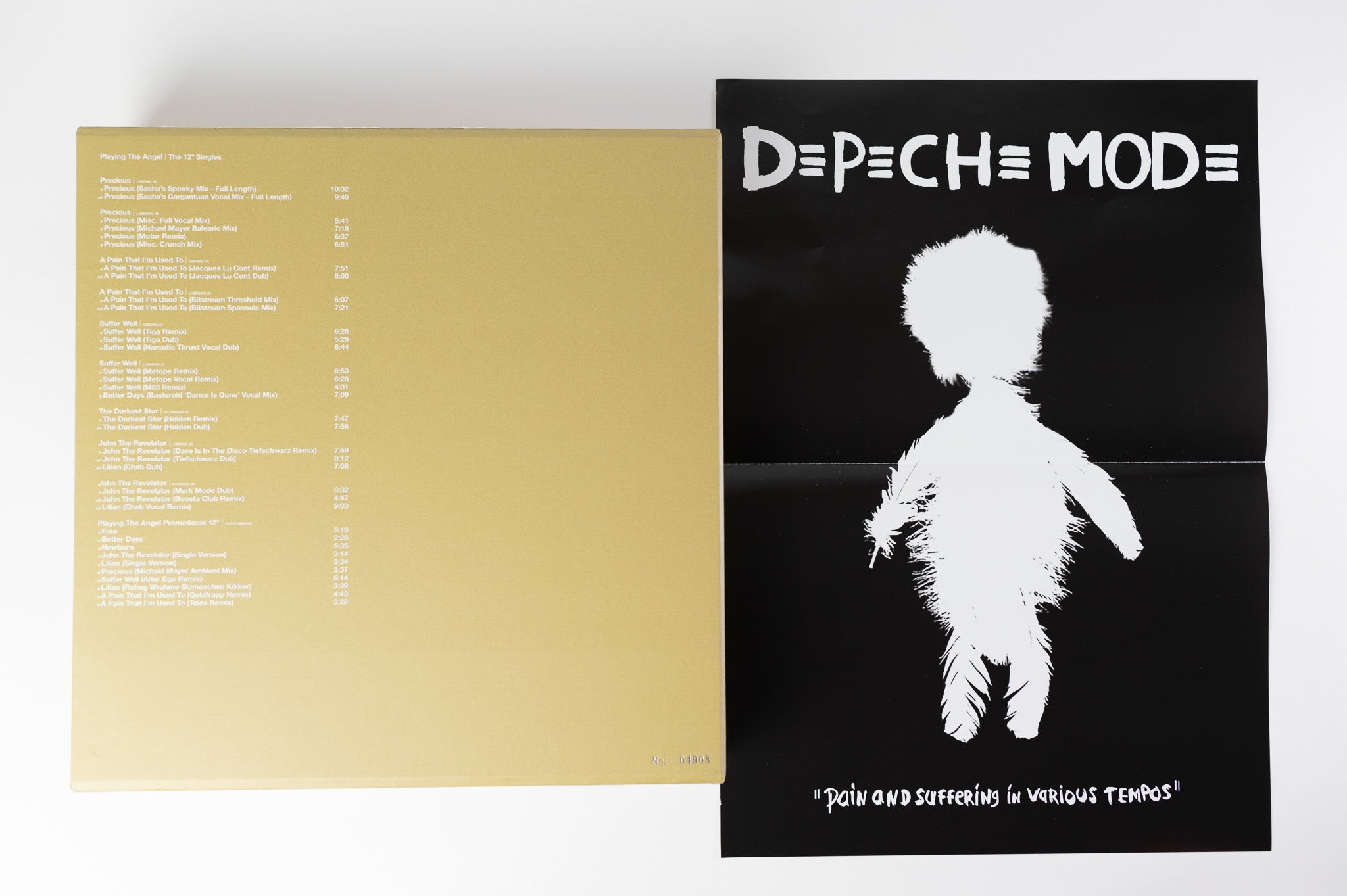 Depeche Mode - Playing The Angel | The 12" Singles on Mute Rhino Ltd Numbered Box Set