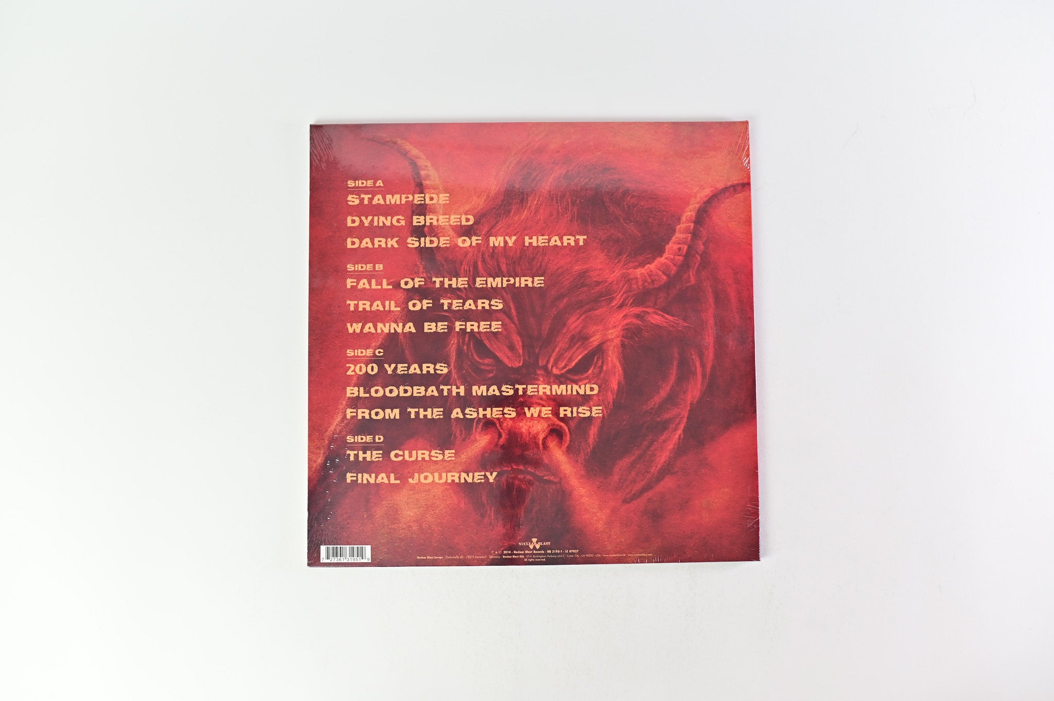 Accept - Blind Rage on Nuclear Blast Black Vinyl Seald