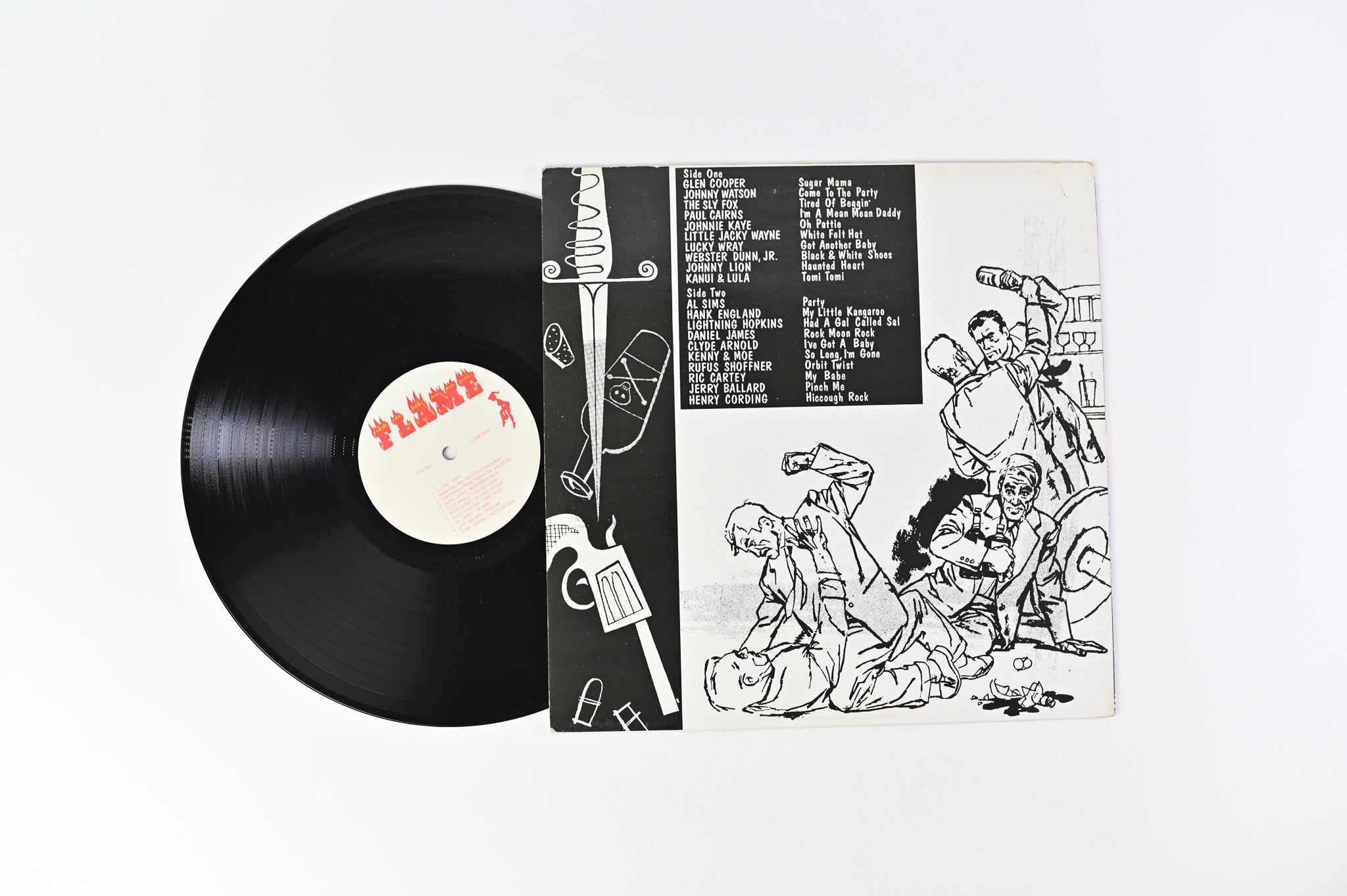 Various - Desperate Rock 'N' Roll Vol. 6 n Flame Records