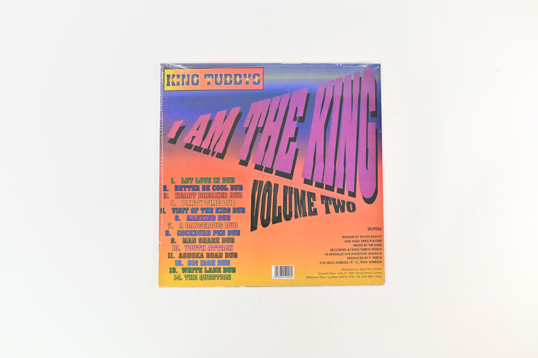 King Tubby - I Am The King Vol. 2 on Spring Records Sealed