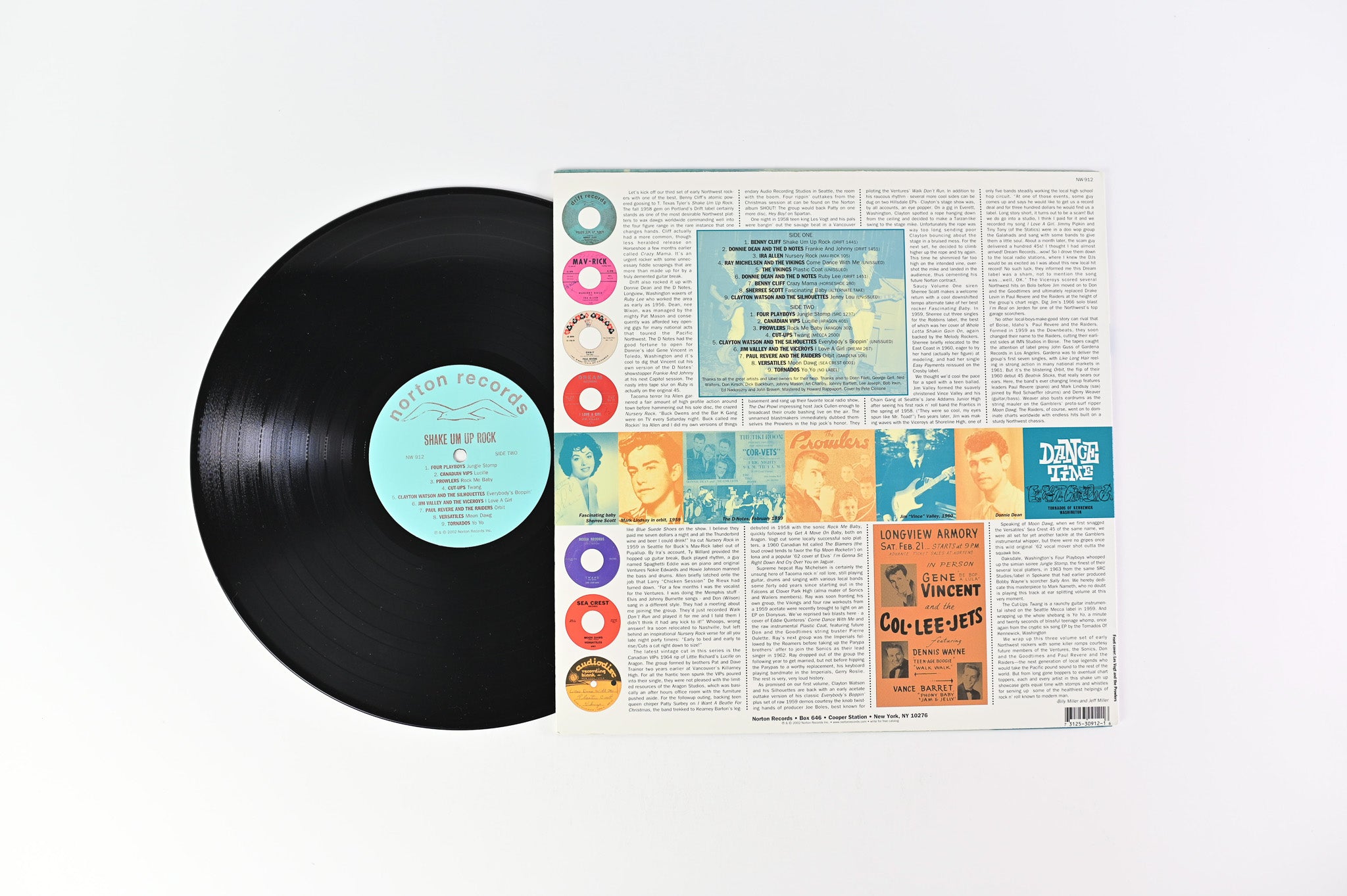 Various - Shake Um Up Rock - Early Northwest Rockers And Instrumentals Vol. 3 on Norton Records