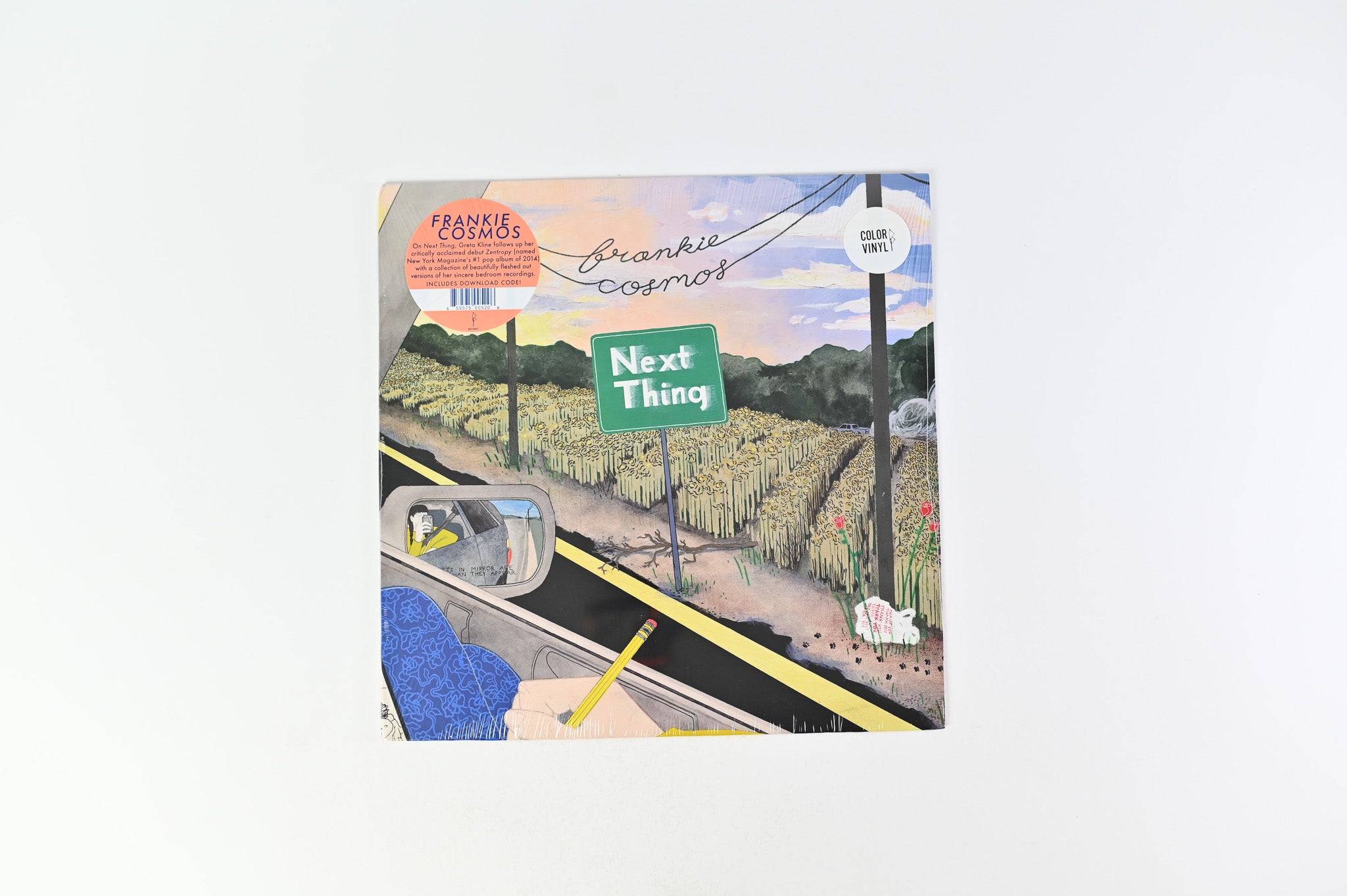 Frankie Cosmos - Next Thing on Baronet Clear With White Streaks Sealed
