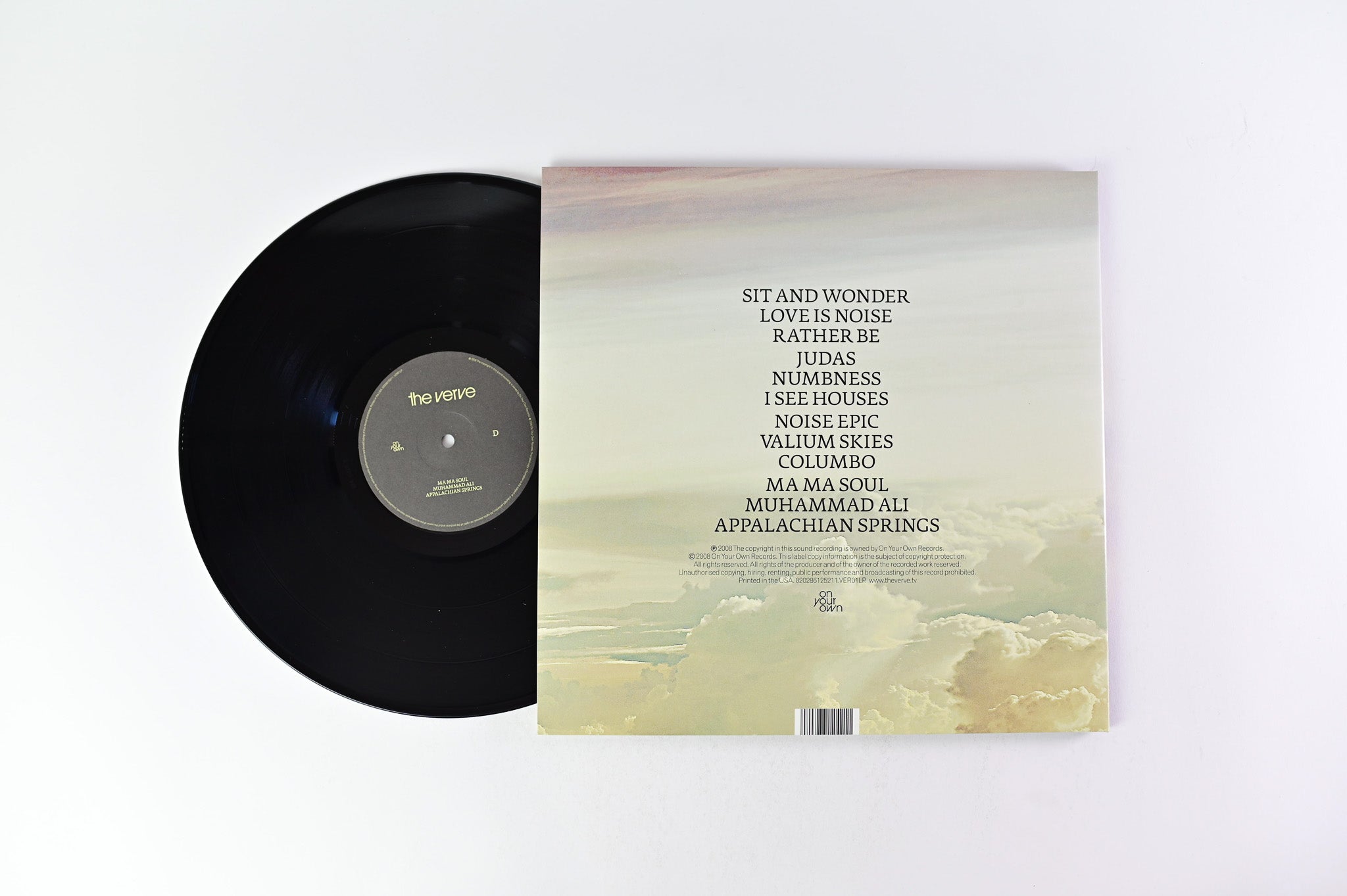 The Verve - Forth on On Your Own Records Box Set