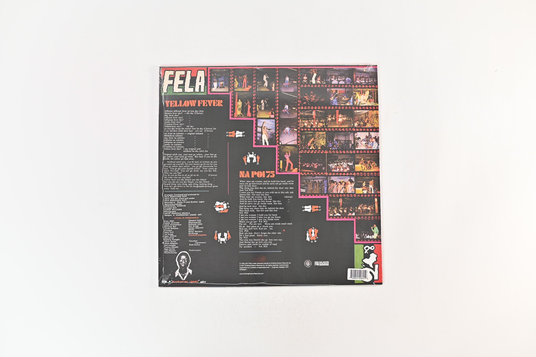 Fela Kuti - Yellow Fever on Knitting Factory Reissue Sealed