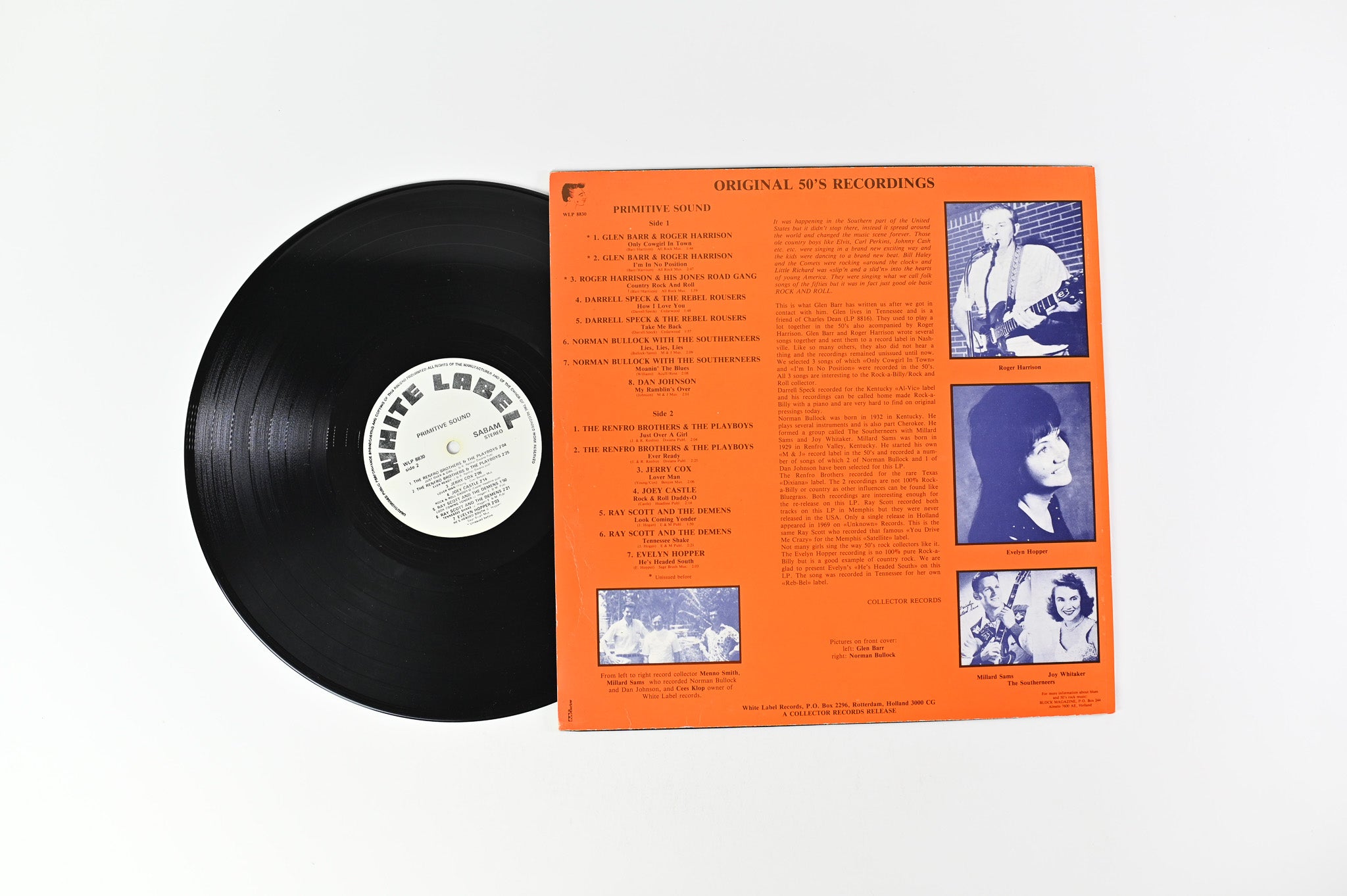 Various - Primitive Sound on White Label Records