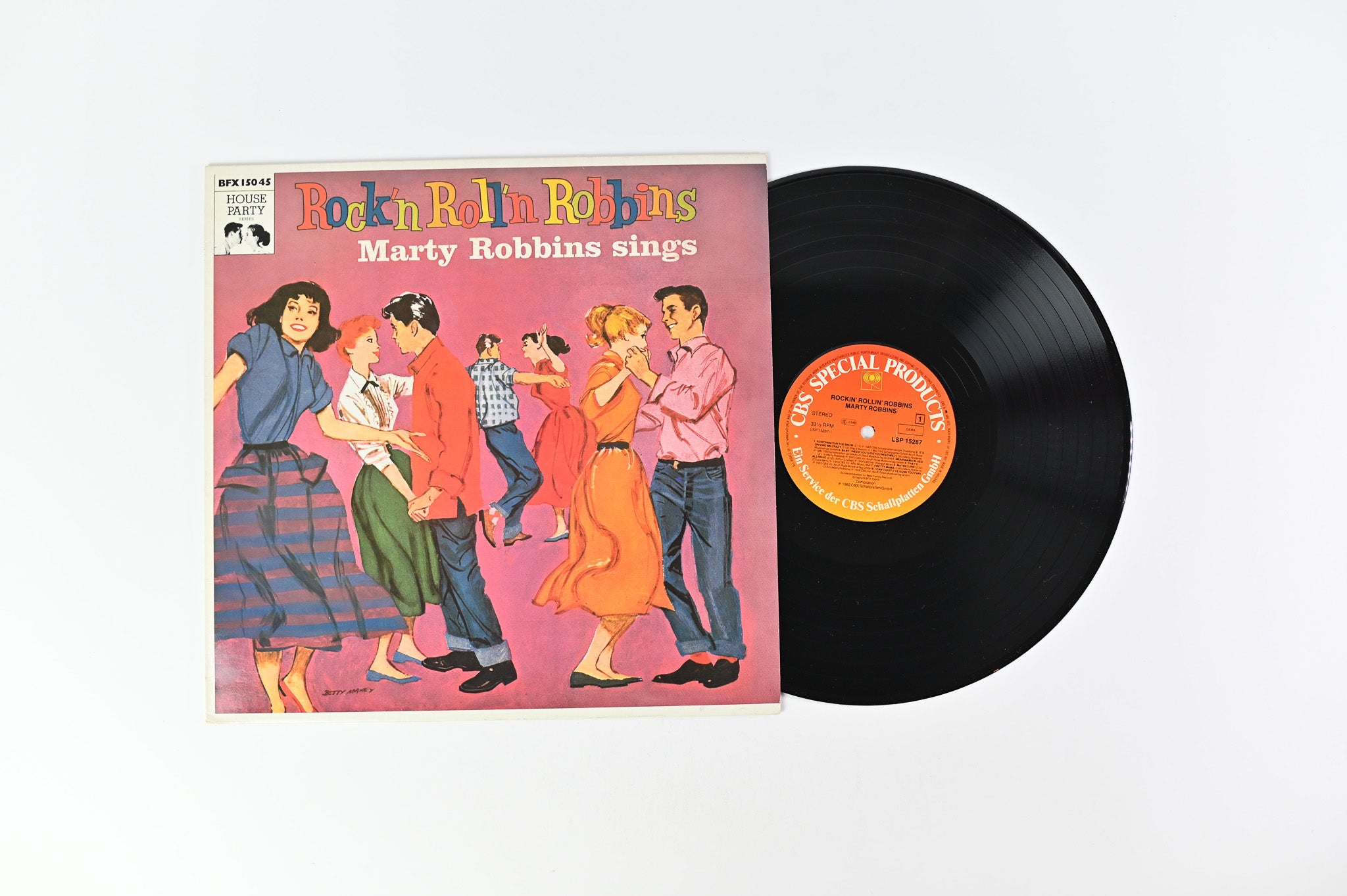 Marty Robbins - Rock'n Roll'n Robbins (Marty Robbins Sings) on Bear Family Records