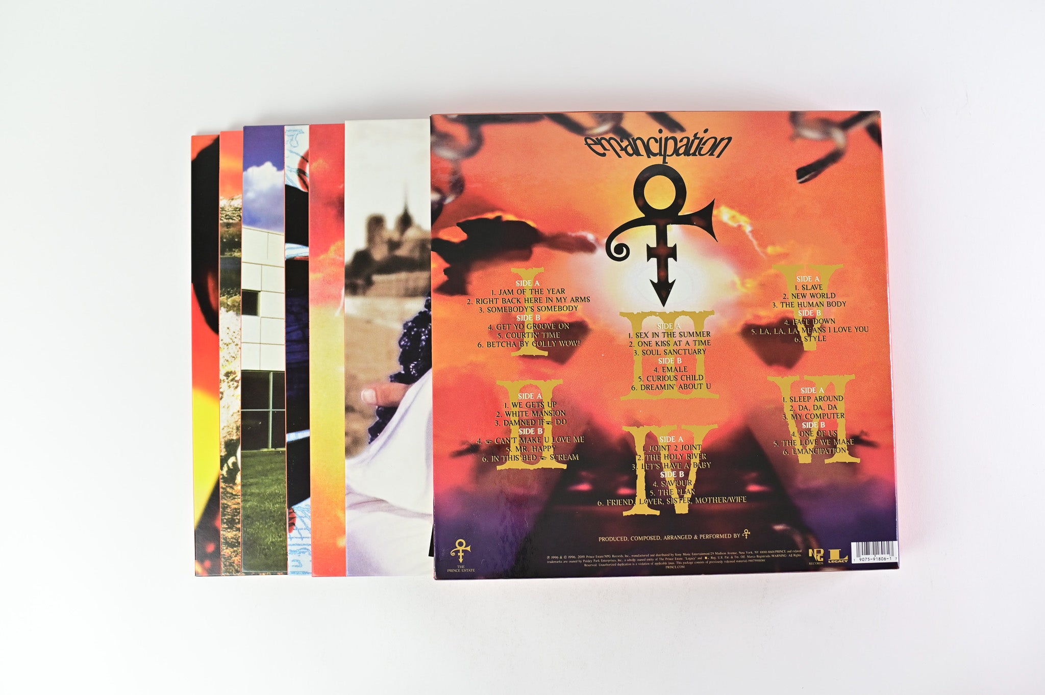 The Artist (Formerly Known As Prince) - Emancipation on NPG Ltd Purple Vinyl Box Set Reissue