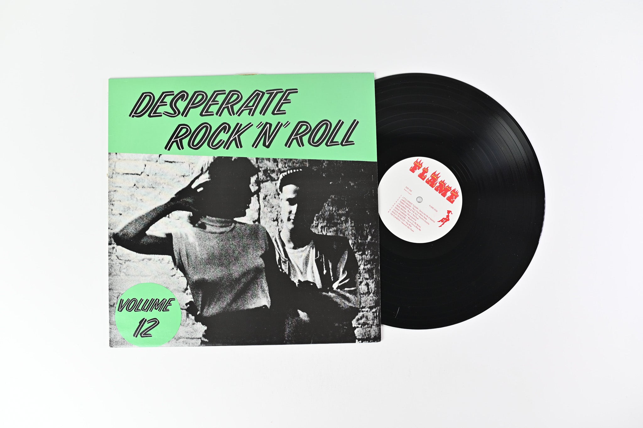 Various - Desperate Rock 'N' Roll Volume 12 on Flame Records
