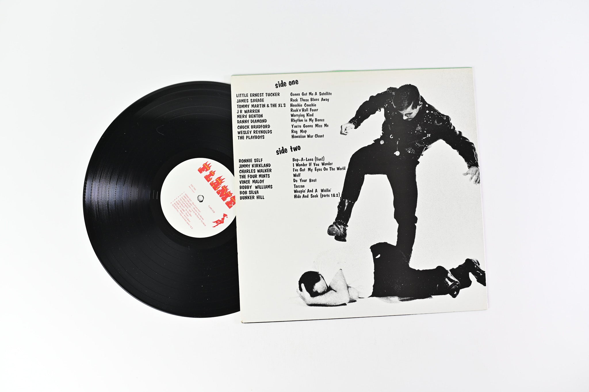 Various - Desperate Rock 'N' Roll Volume 12 on Flame Records