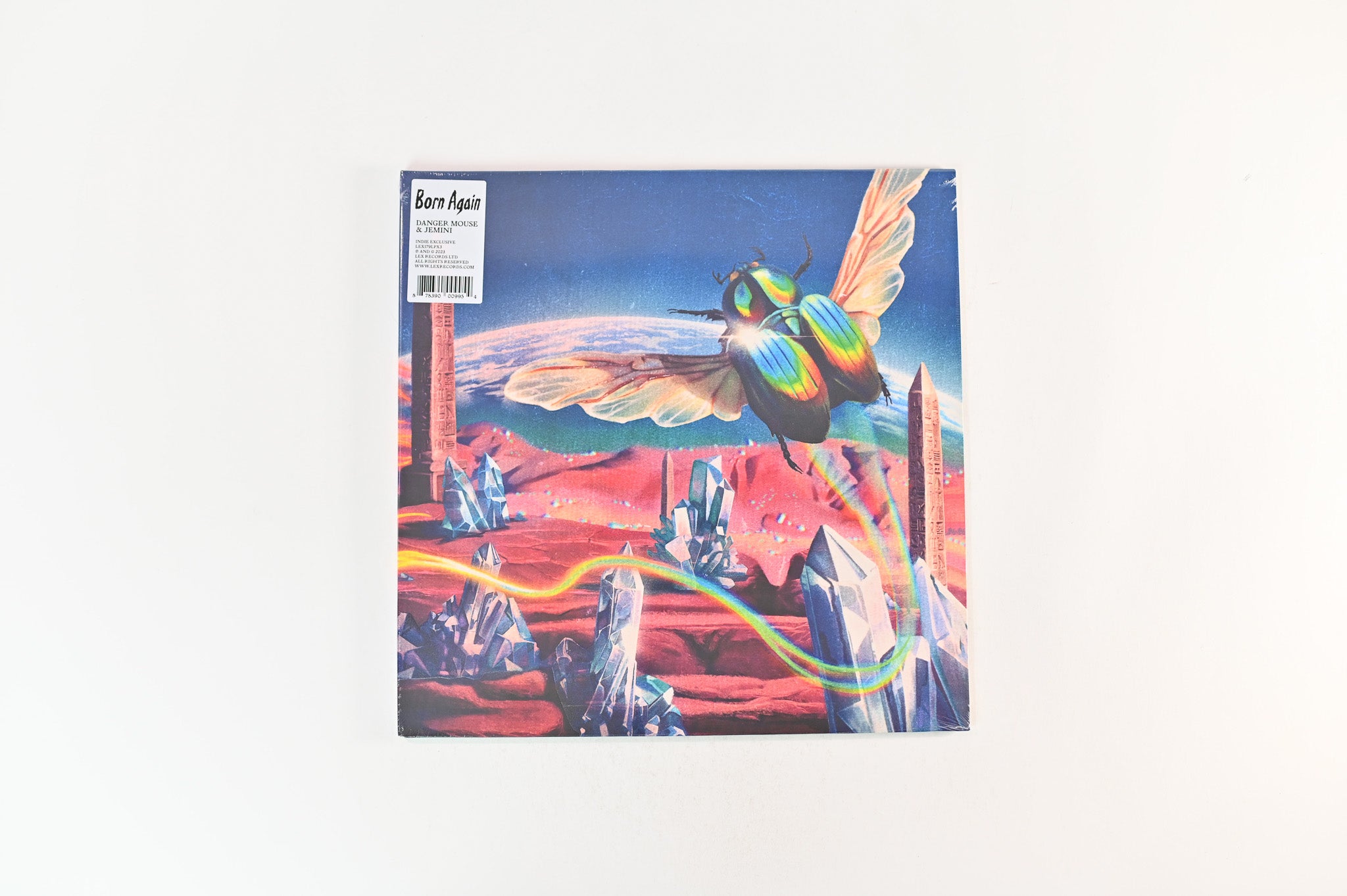 Danger Mouse & Jemini - Born Again on Lex Blue Vinyl Sealed